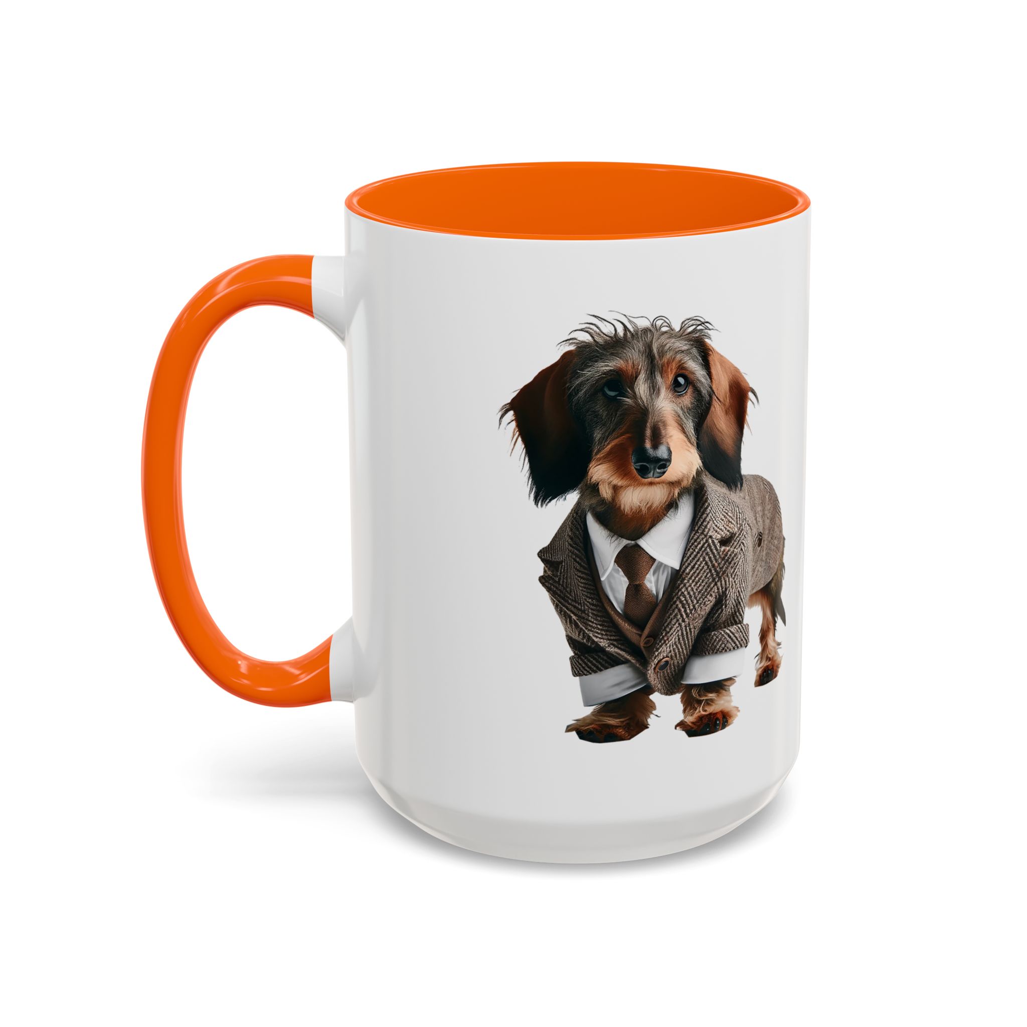 Office mug Dachshund coffee Cup Dog love gift for her unique mug boho tea cup puppy design pet accessory - Image 54