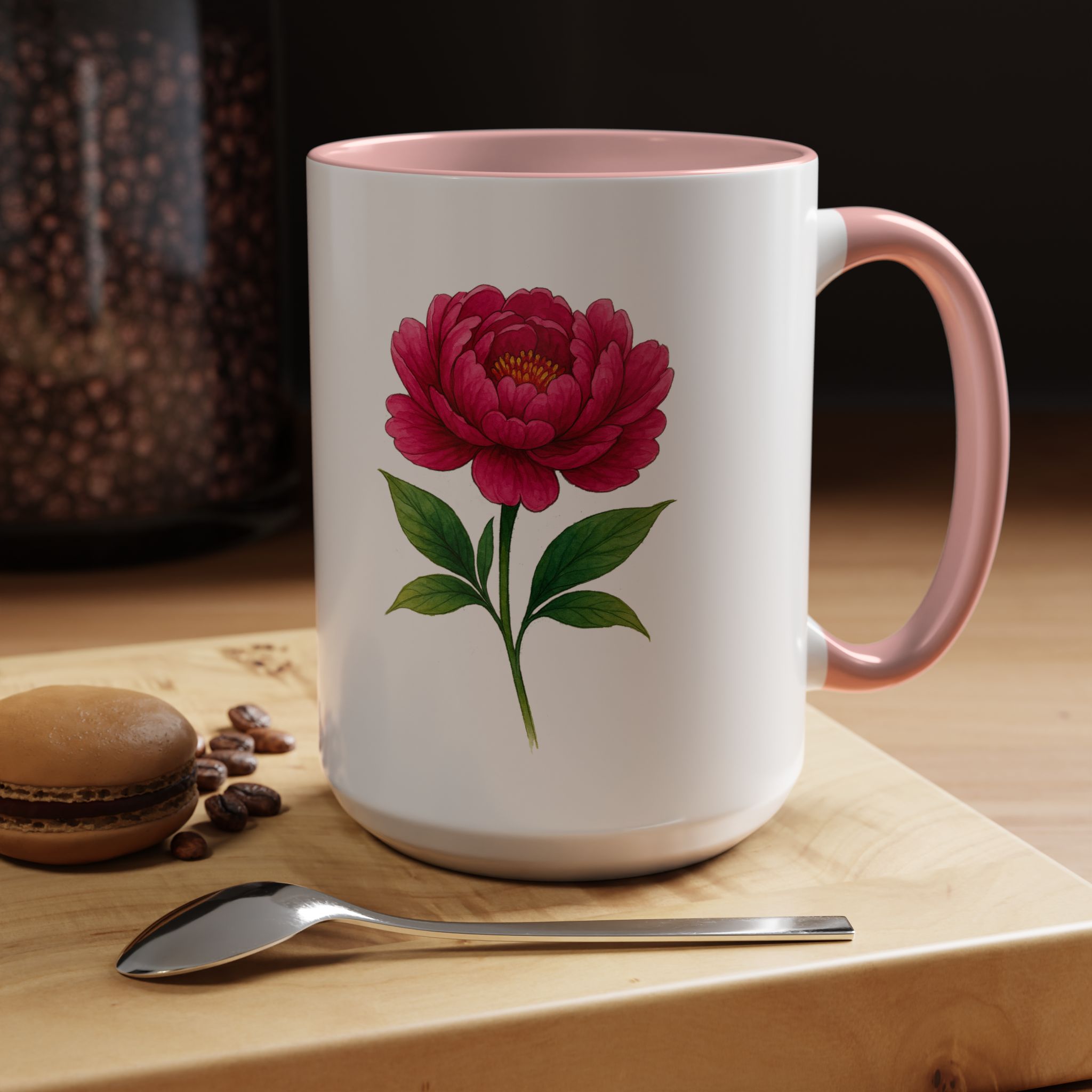 Wildflower Mug coffee lover gift for her flower tea cup unique boho mug nature accessory floral design - Image 31