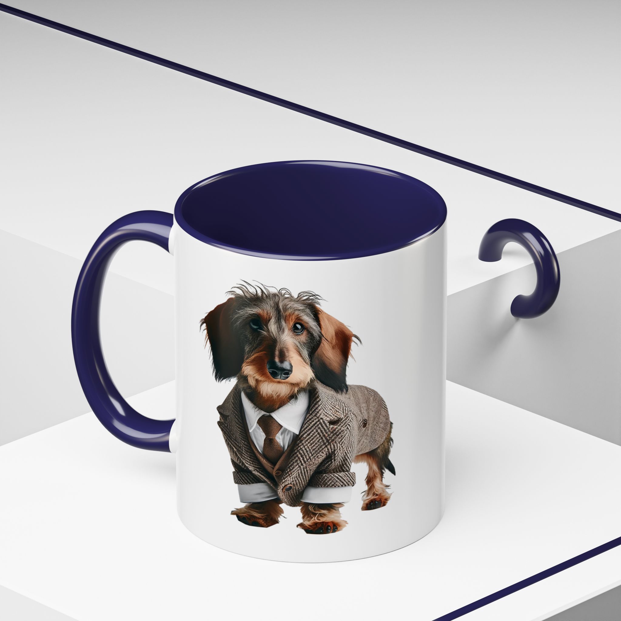 Office mug Dachshund coffee Cup Dog love gift for her unique mug boho tea cup puppy design pet accessory - Image 8