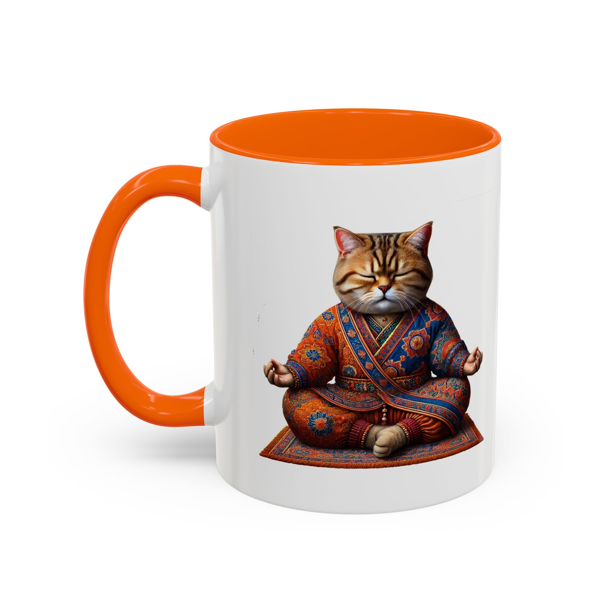 Office Mug cat lover yoga gift for mom Tea cup coffee Mug meditation accessory mindfulness pet design - Image 42