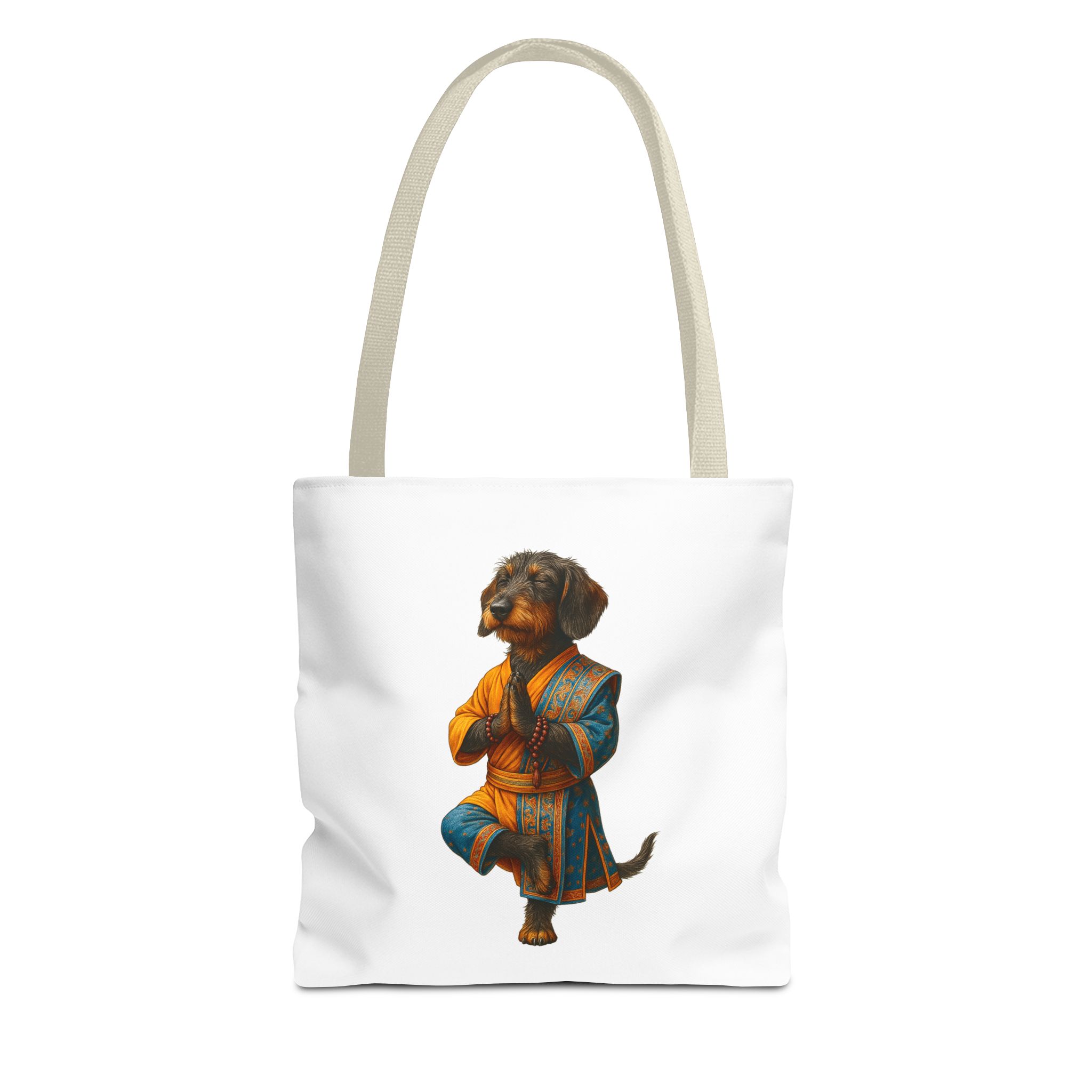 Funny canvas tote bag yoga cute tote bag dog yoga gift mindfulness shoulder bag puppy purse pet lover handbag - Imagen 19
