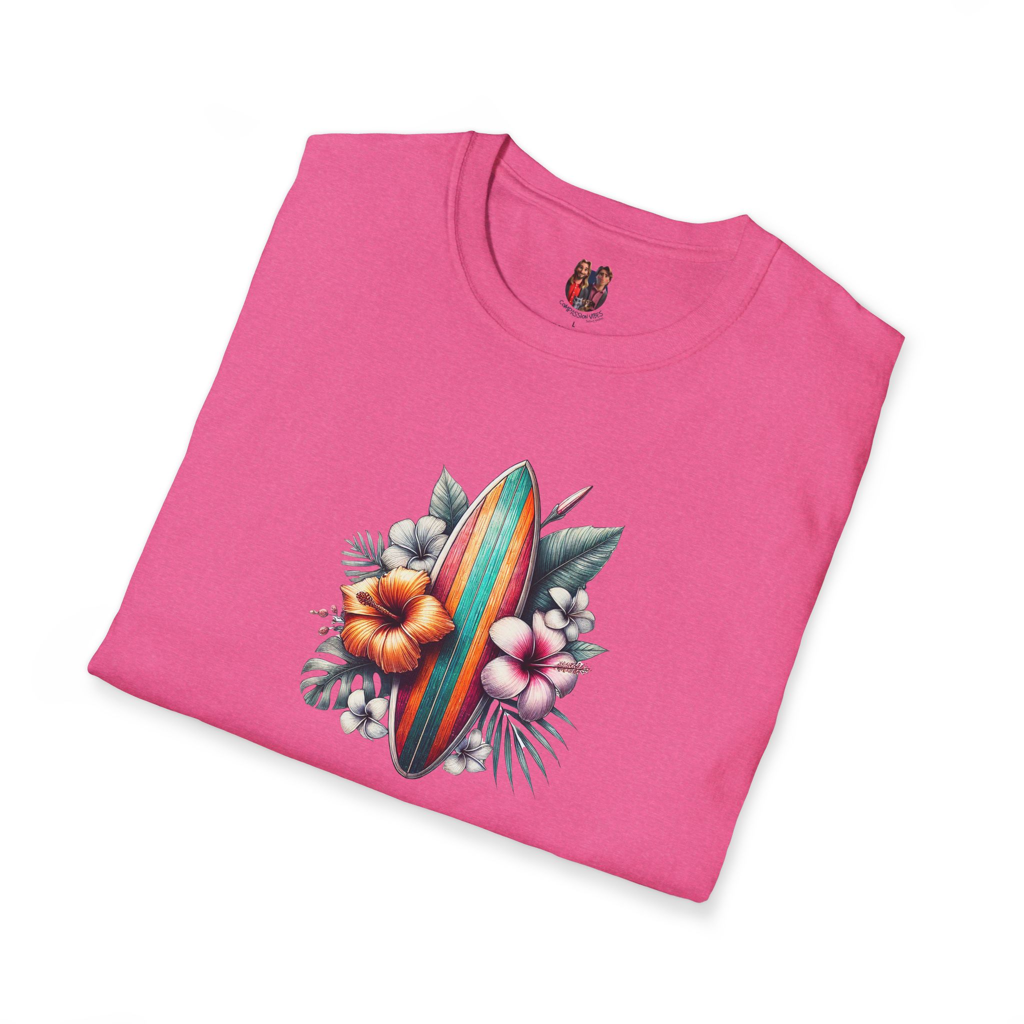 Hawaii Tropical tshirt - Island Nature Graphic - Vacation Style Tee - Image 31