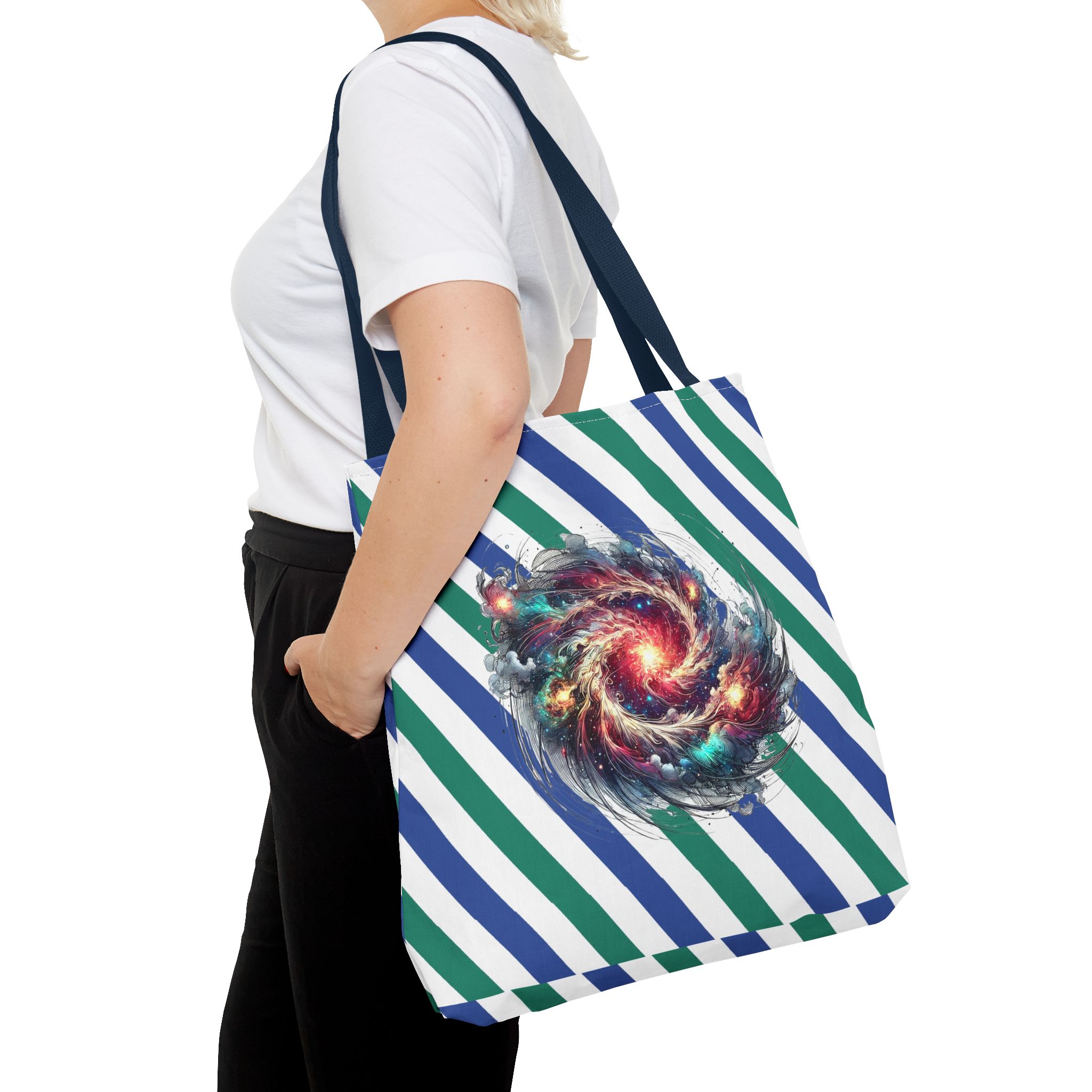Galaxy tote bag unique space design perfect as a gift - Image 30