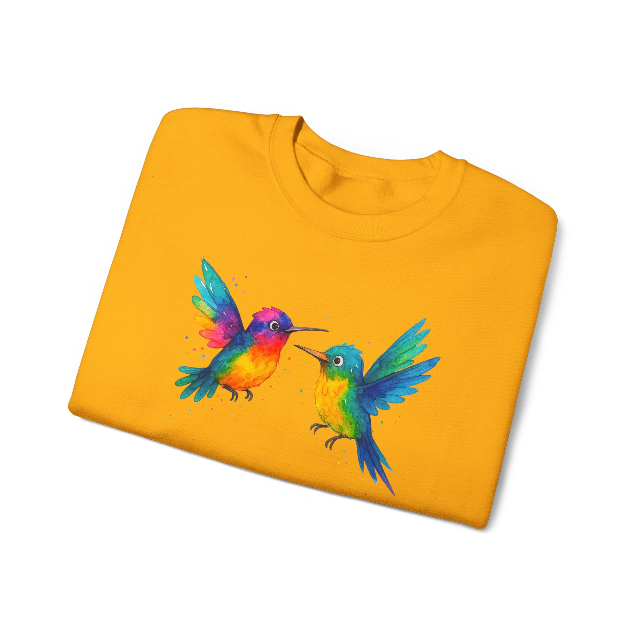 Colibri sweatshirt – Cute Bird sweatshirt – humming Bird sweater nature print - Image 13