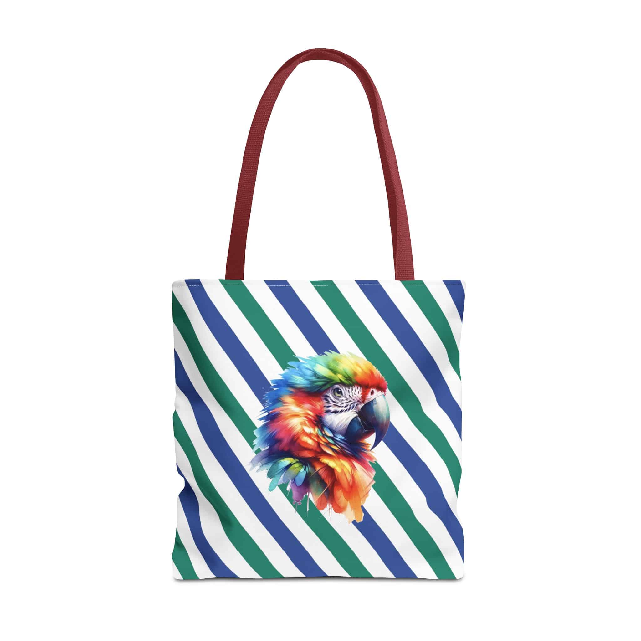 Parrot Tote bag – Vintage Bird tote bag – Cute Parrot purse bird print - Image 11