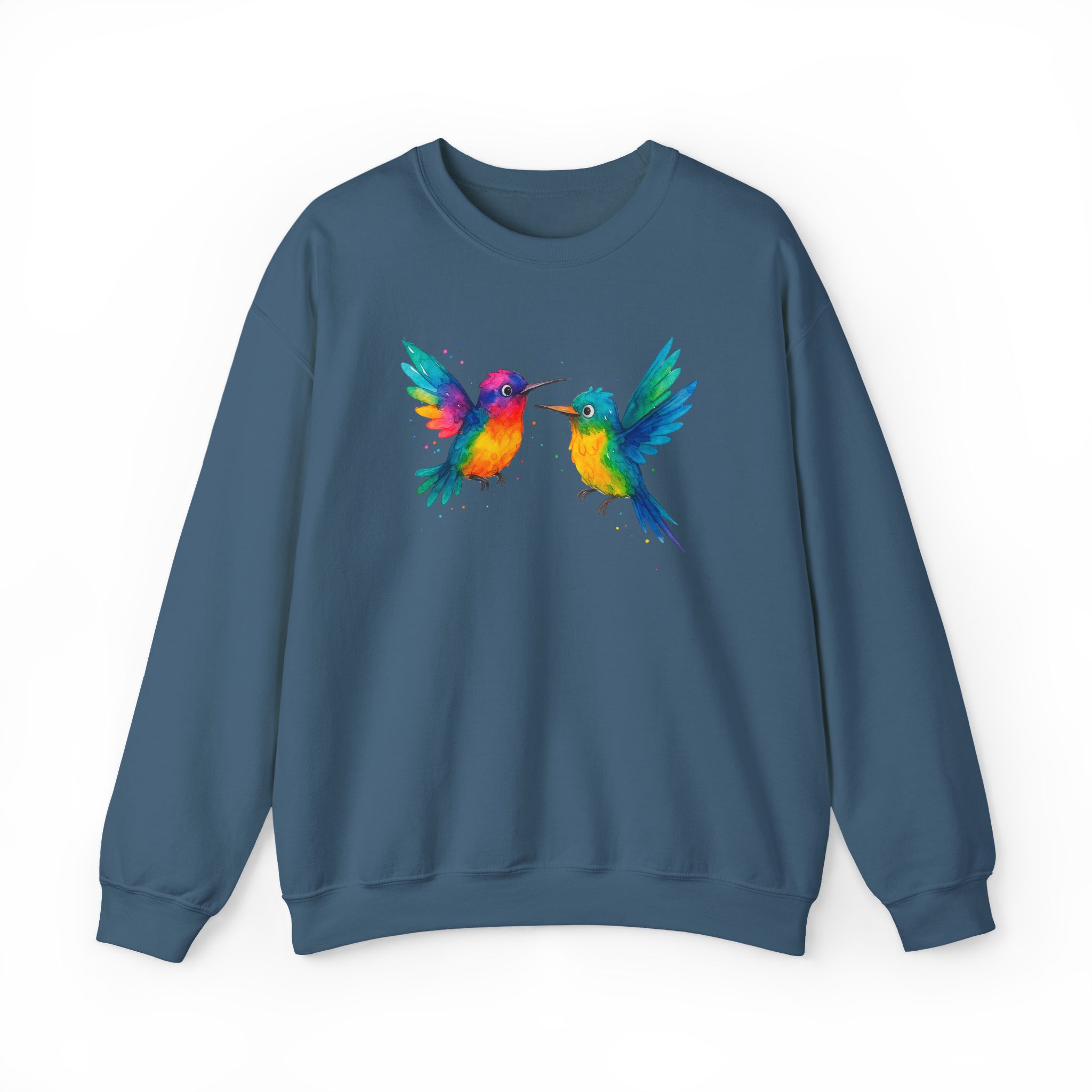Colibri sweatshirt – Cute Bird sweatshirt – humming Bird sweater nature print - Image 24