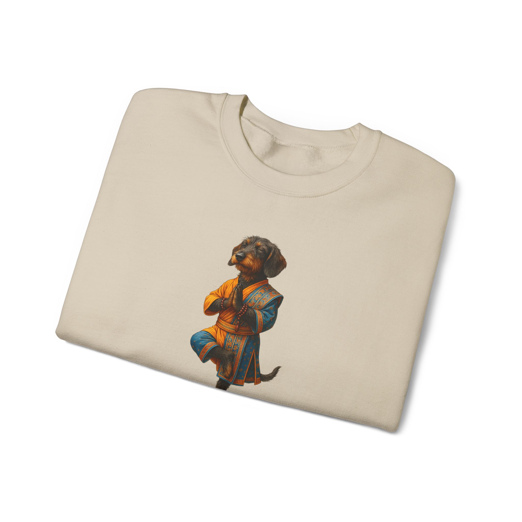 Dog Yoga sweatshirt – Meditation Dog sweater – Funny Dog sweatshirt zen print - Image 11