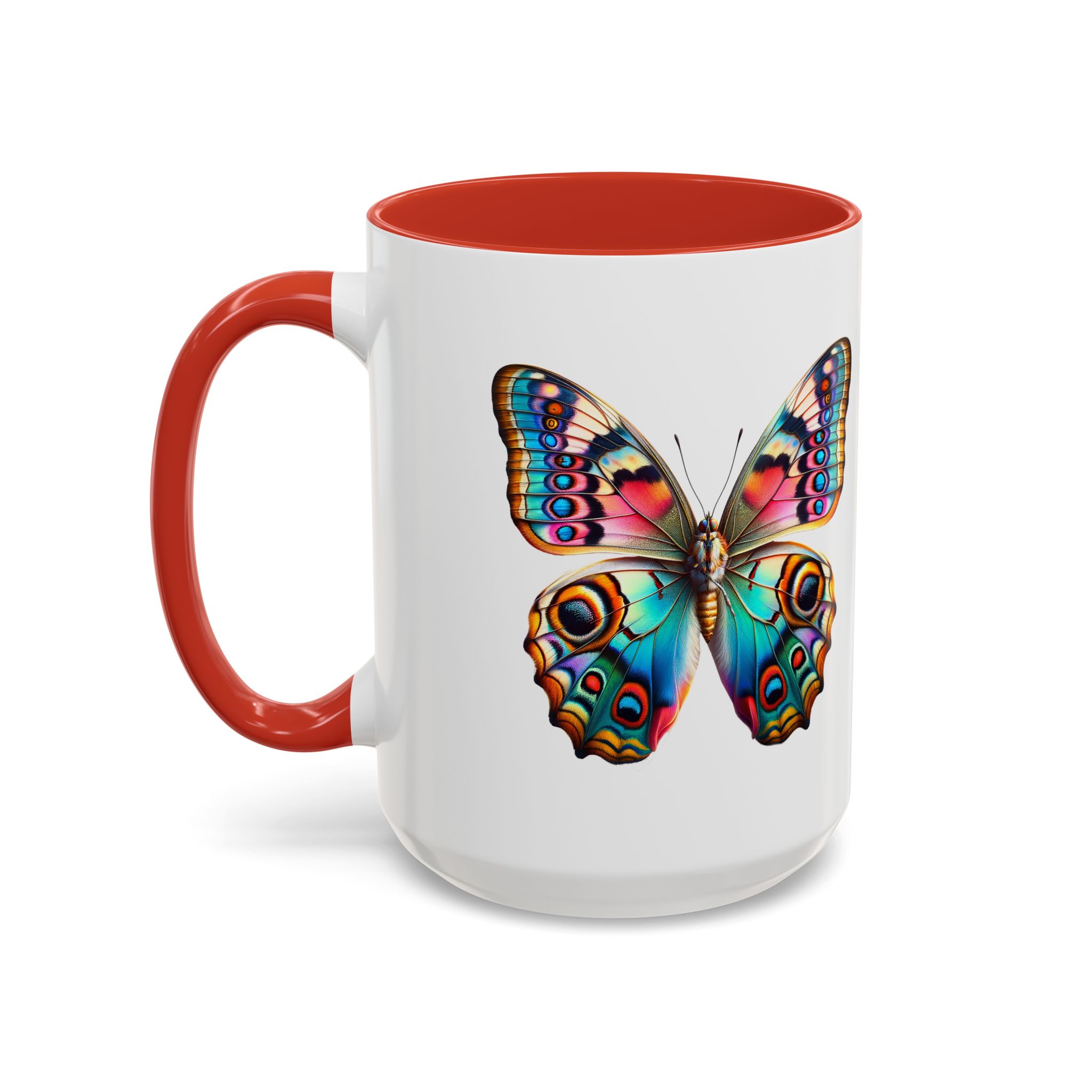 Coffee mug Butterfly unique cup boho gift for her office accessory cute mug nature design - Imagen 34