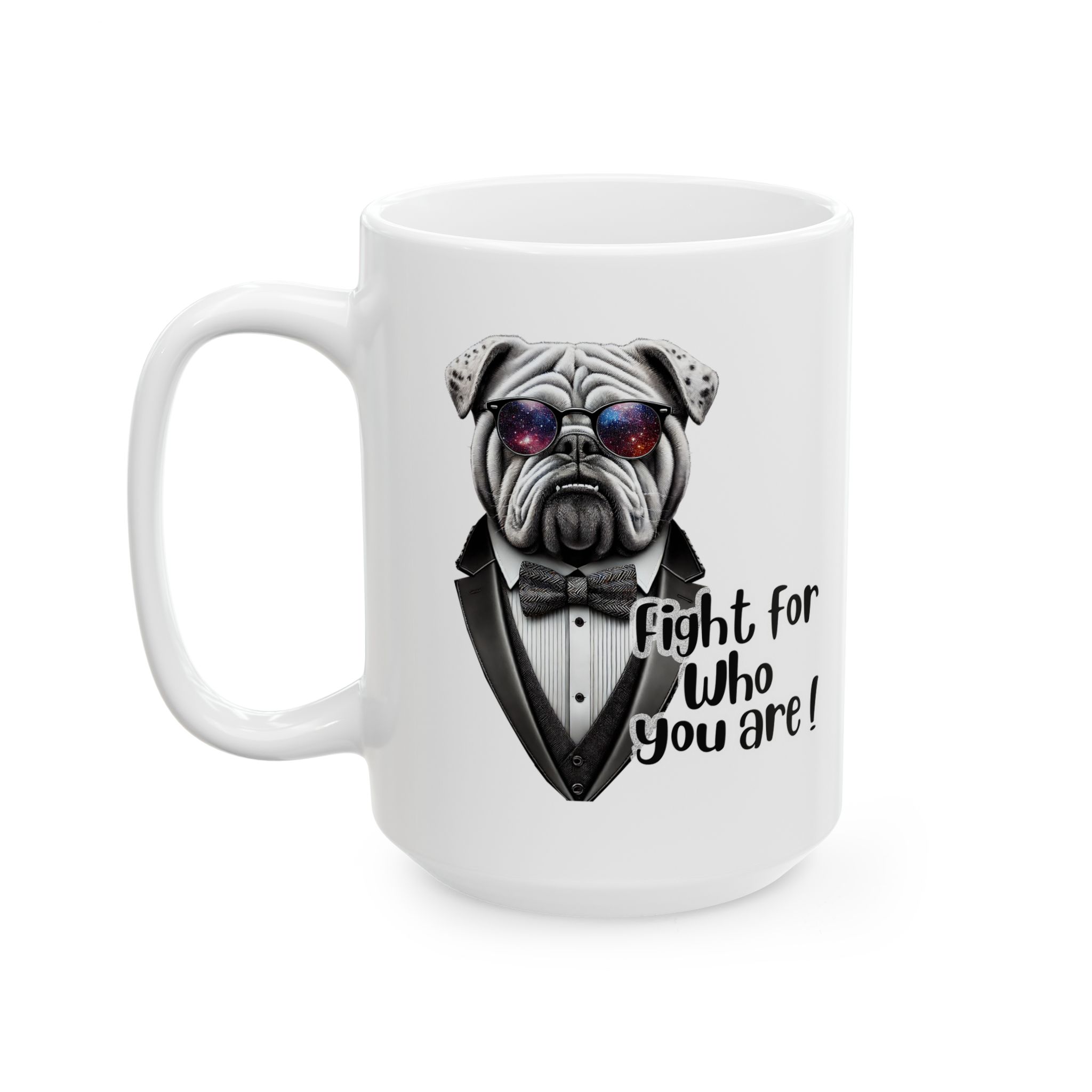 Coffee mug funny self confidence gift for her cute cup tea lover cool boho mug office accessory motivational design bulldog – Image 5