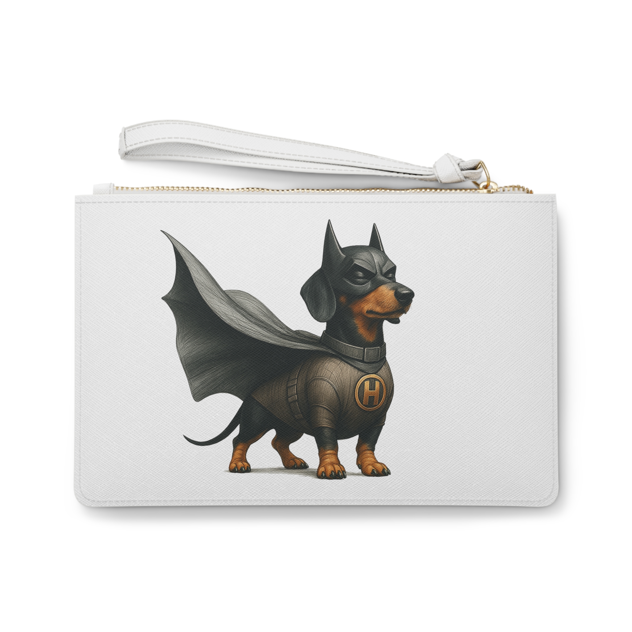 Clutch bag Superhero Dog evening bag pet ethical purse puppy purse dog cool print - Image 2