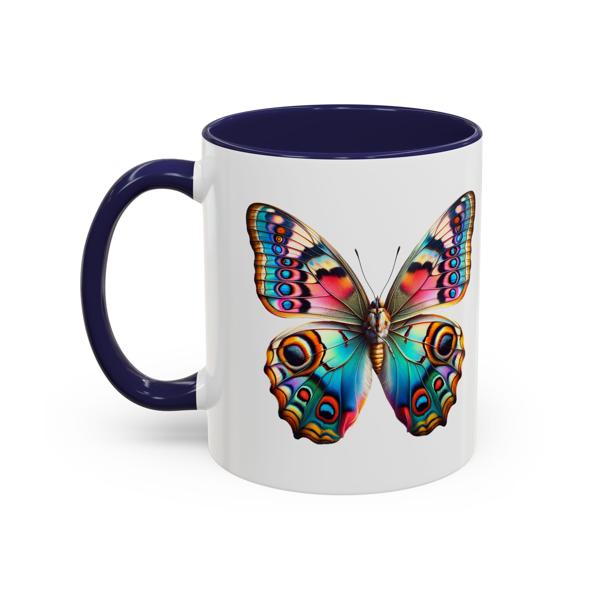Coffee mug Butterfly unique cup boho gift for her office accessory cute mug nature design - Imagen 10