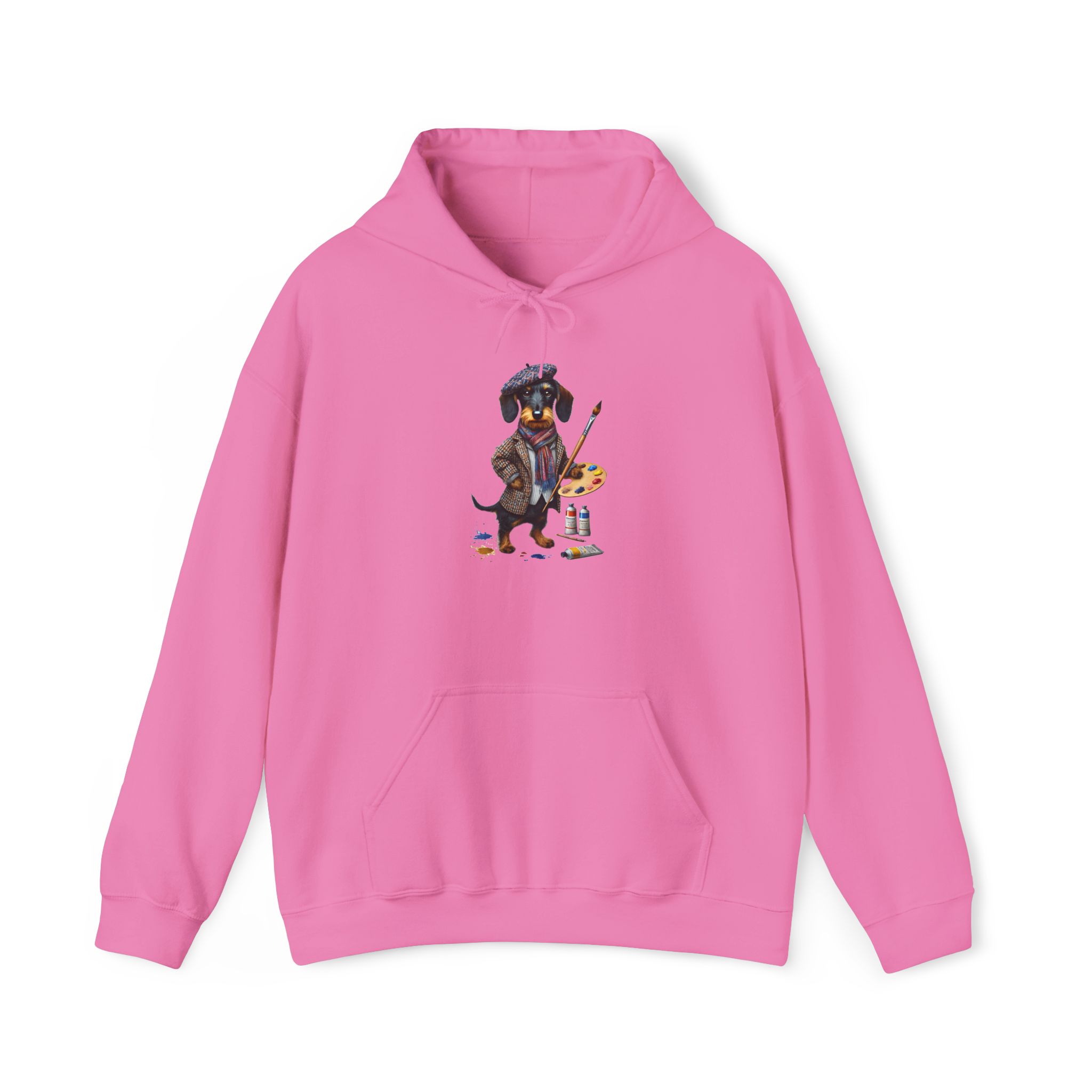 Dachshund Hoodie – Cute Dog Hoodie – Boho Dog Sweatshirt dachshund print - Image 30