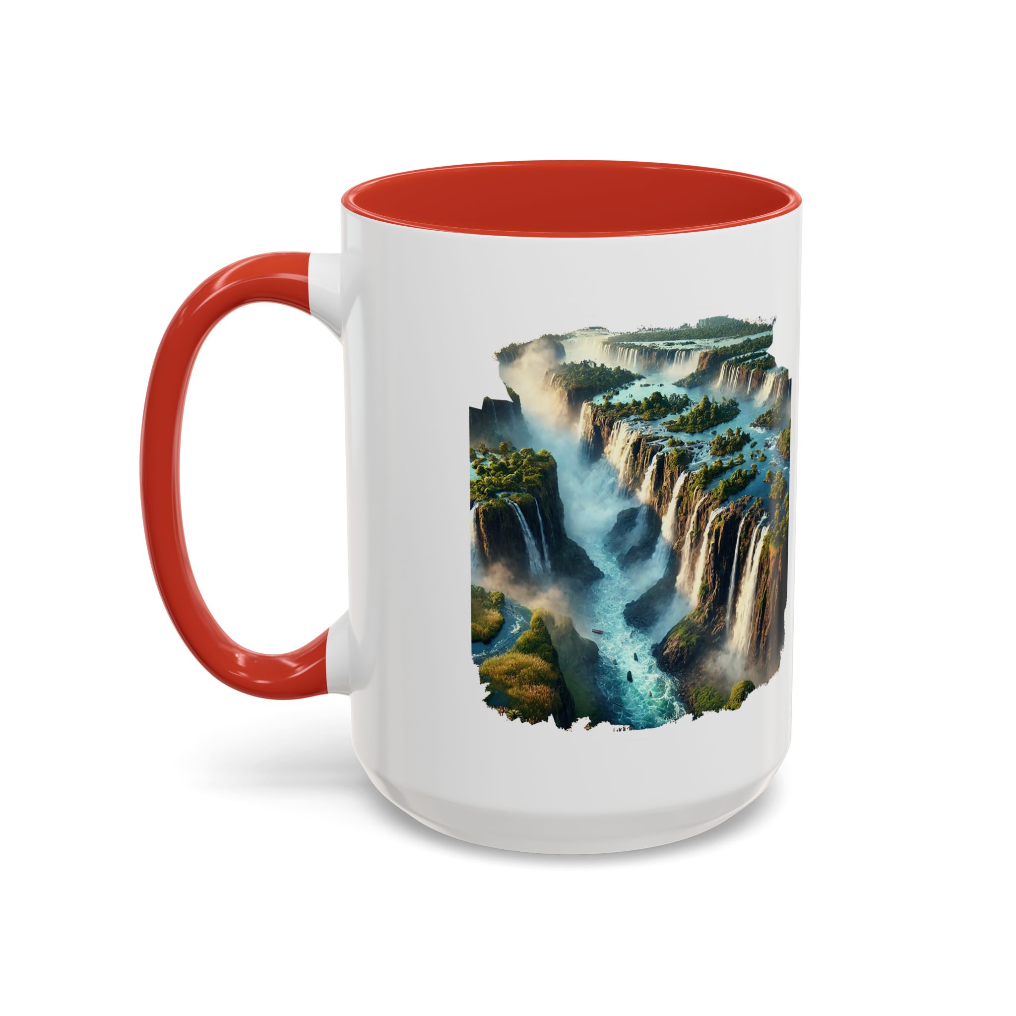 Tea mug Landscape Brazil office mug nature Iguazu & igacu print boho gift coffee accessory unique cup vintage - Image 30
