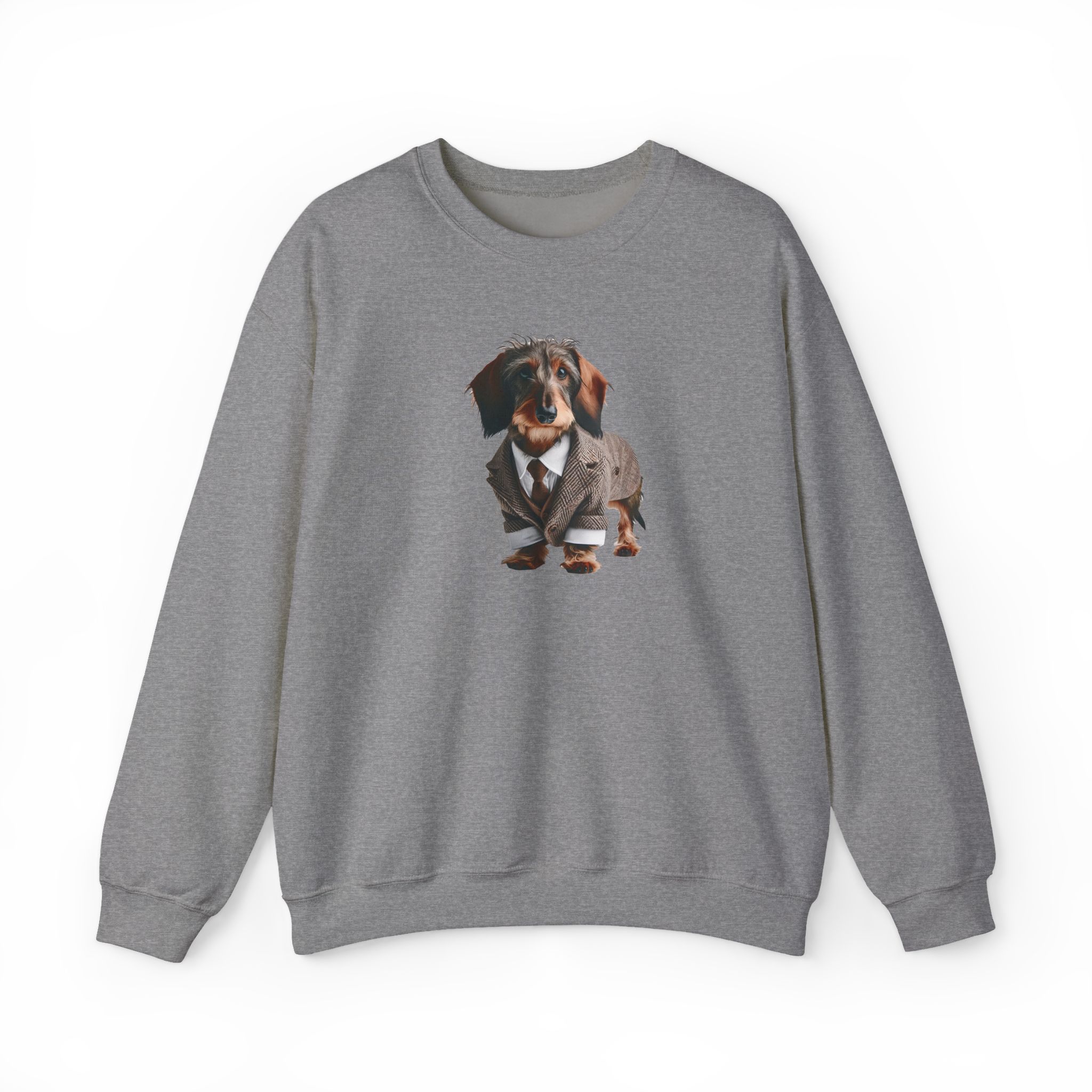 Dachshund sweatshirt – Wiener Dog sweatshirt – Stylish Dog sweater hipster print - Image 16