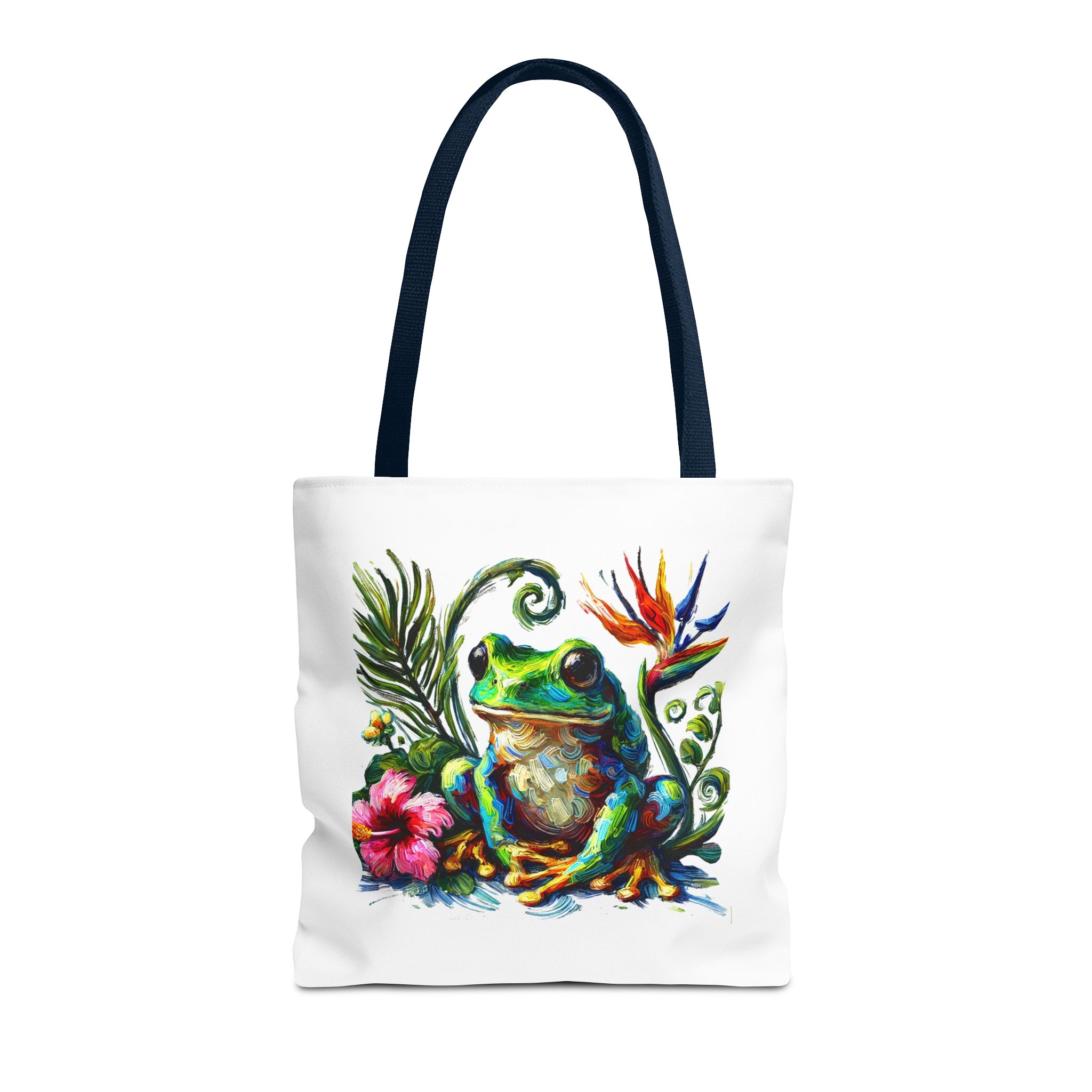 Canvas Tote bag jungle nature Bag boho clothing gift frog tropical visuals purse Handbag cool shoulder bag retro – Image 27