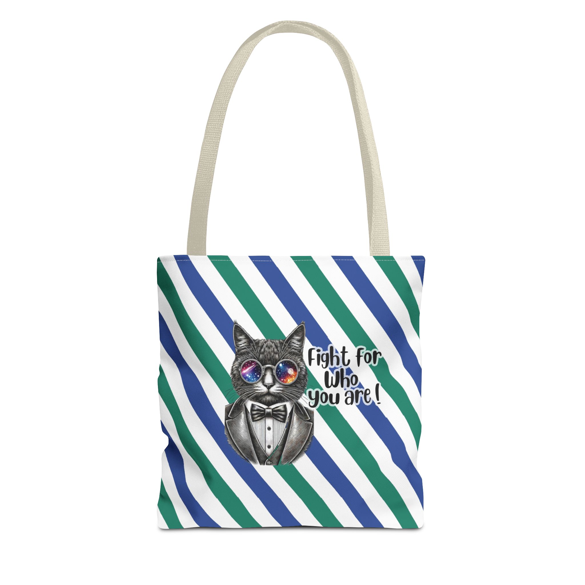 Funny tote bag Motivational vintage bag cat design cute tote bag Cool animal shoulder bag - Image 19