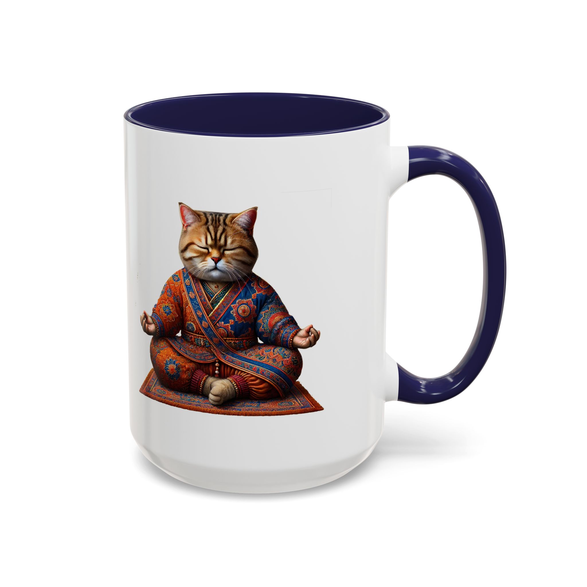 Office Mug cat lover yoga gift for mom Tea cup coffee Mug meditation accessory mindfulness pet design - Image 25