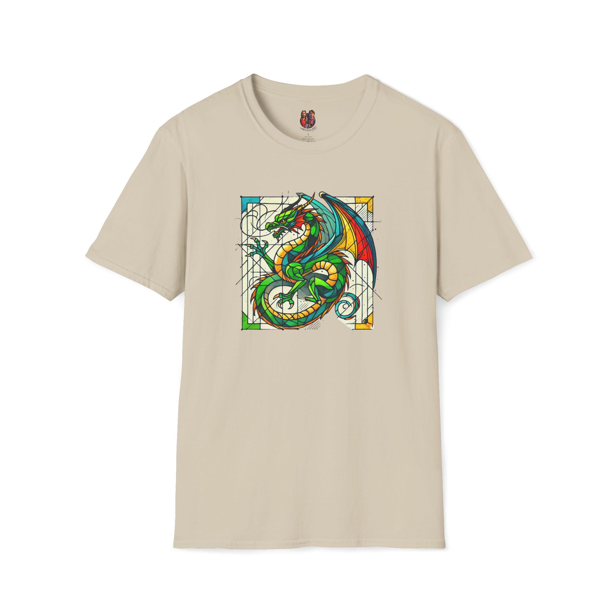 Dragon Fantasy tshirt - Mythical Dragon Graphic - Artistic Creature Tee - Image 8