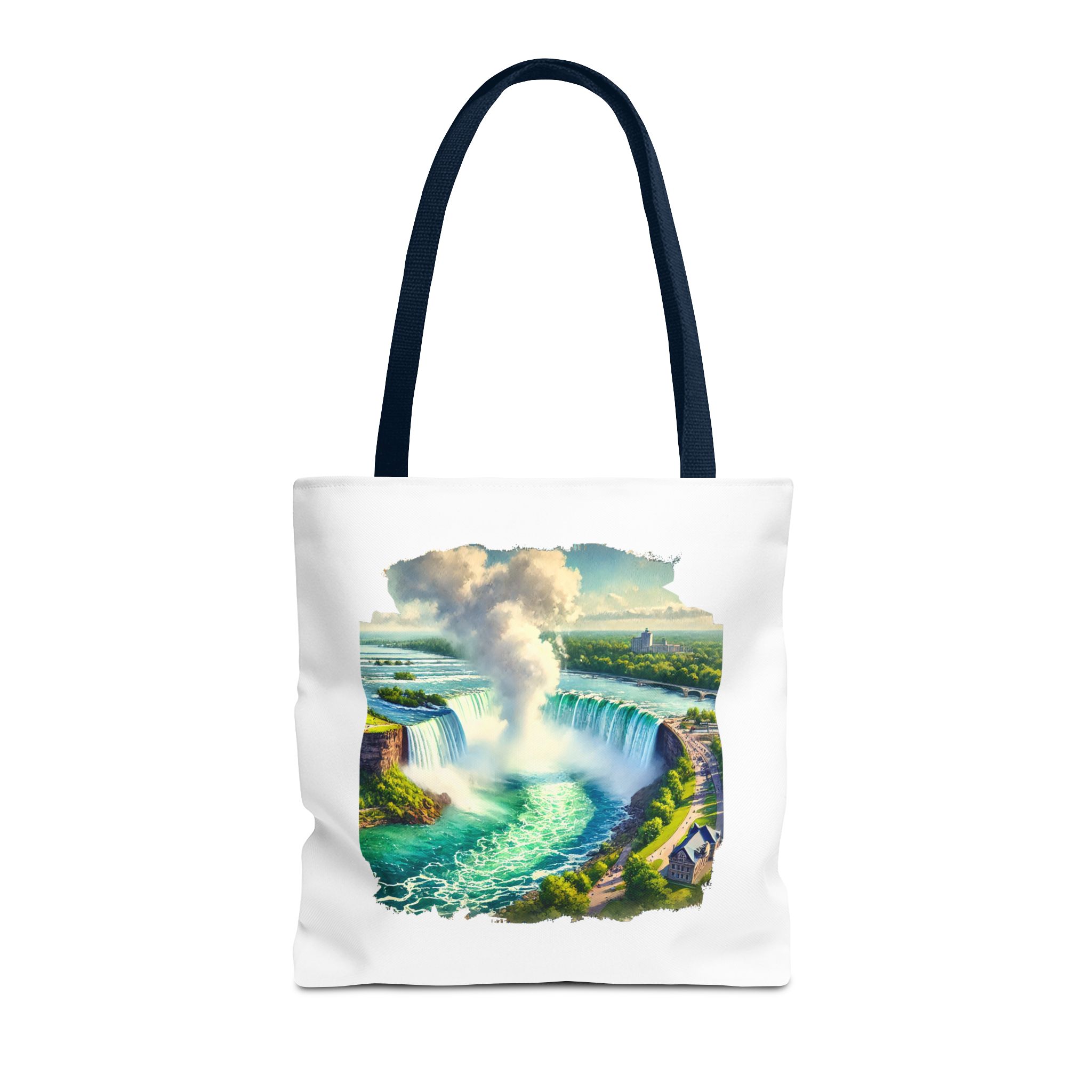 Canvas Tote bag Landscape niagara Bag vintage clothing gift nature purse unique Handbag – Image 27