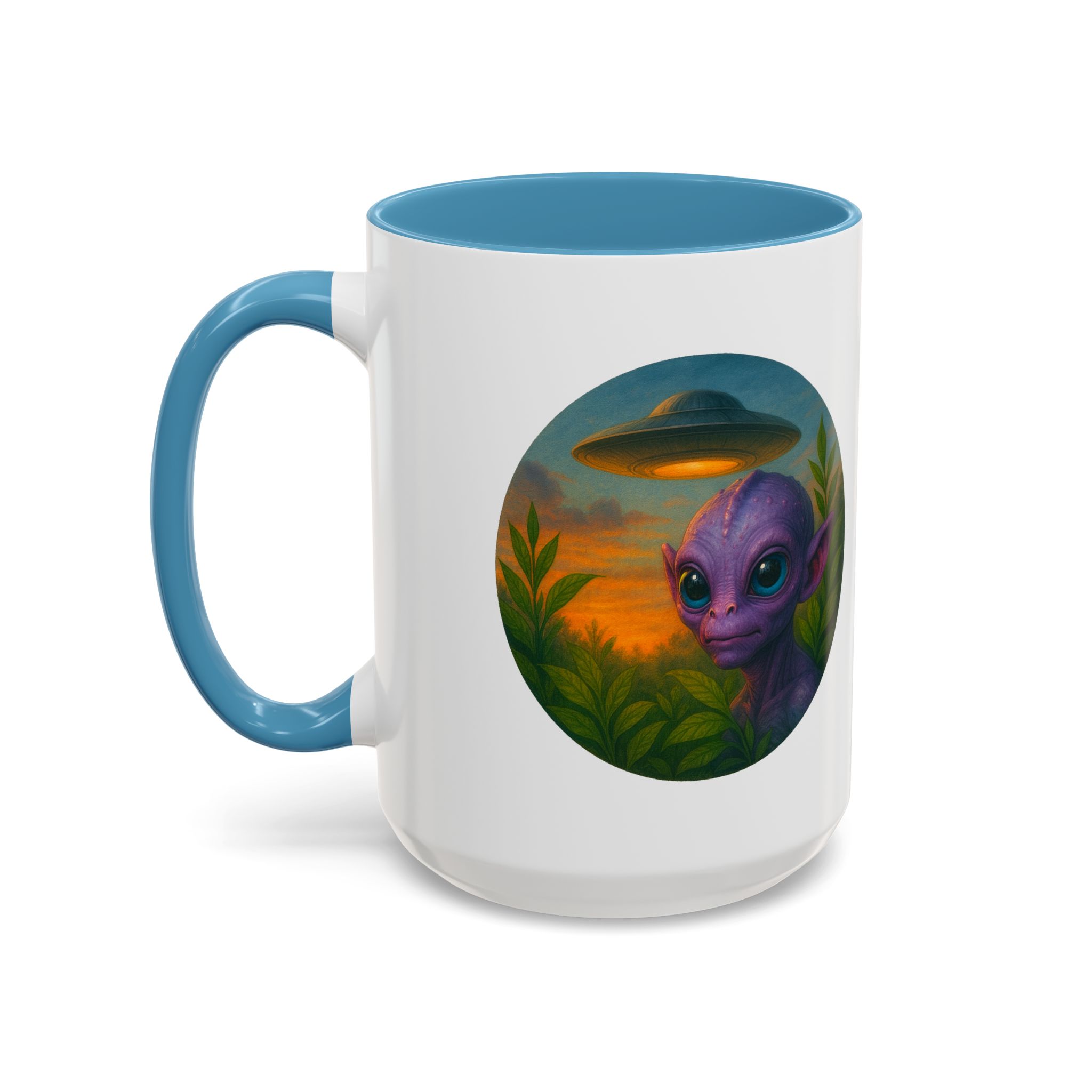 Alien mug and cup extraterrestrial whale fantasy funny vintage graphic oversized womens design - Image 42