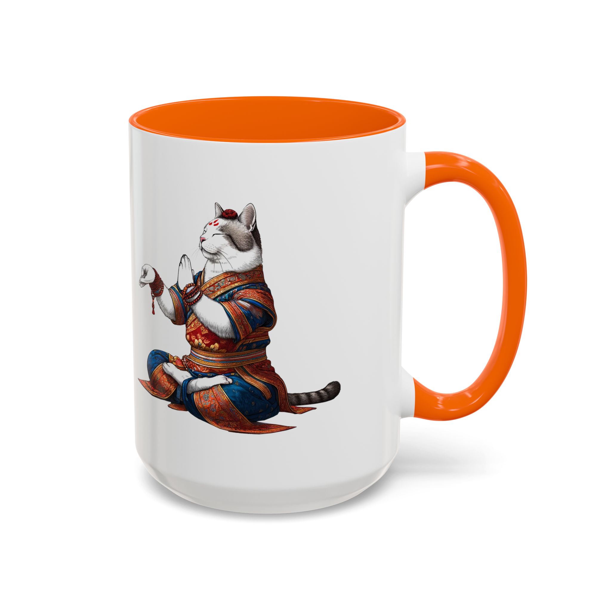 Office Mug cat lover yoga gift for mom Tea cup coffee Mug meditation accessory mindfulness pet design - Image 53