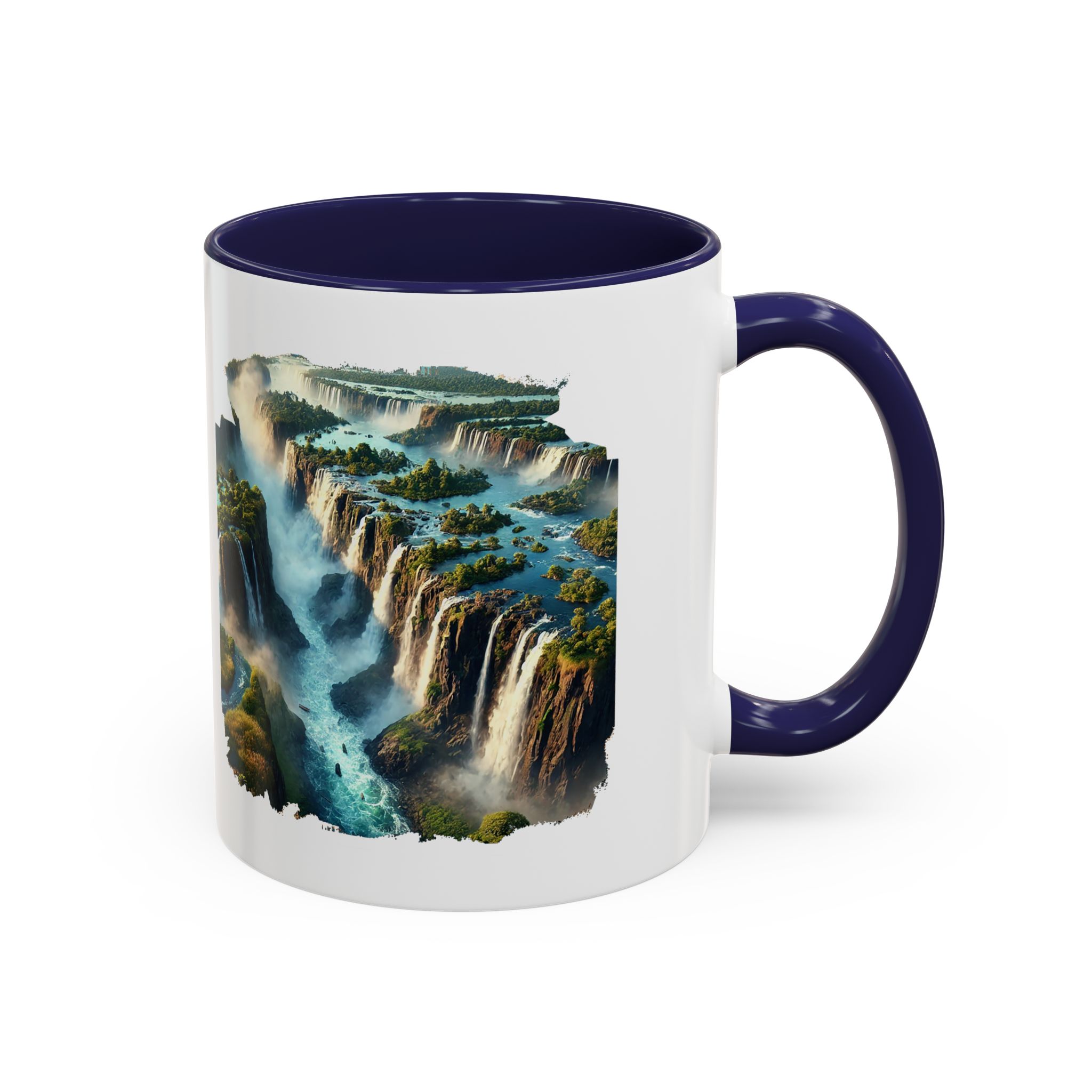 Tea mug Landscape Brazil office mug nature Iguazu & igacu print boho gift coffee accessory unique cup vintage - Image 5