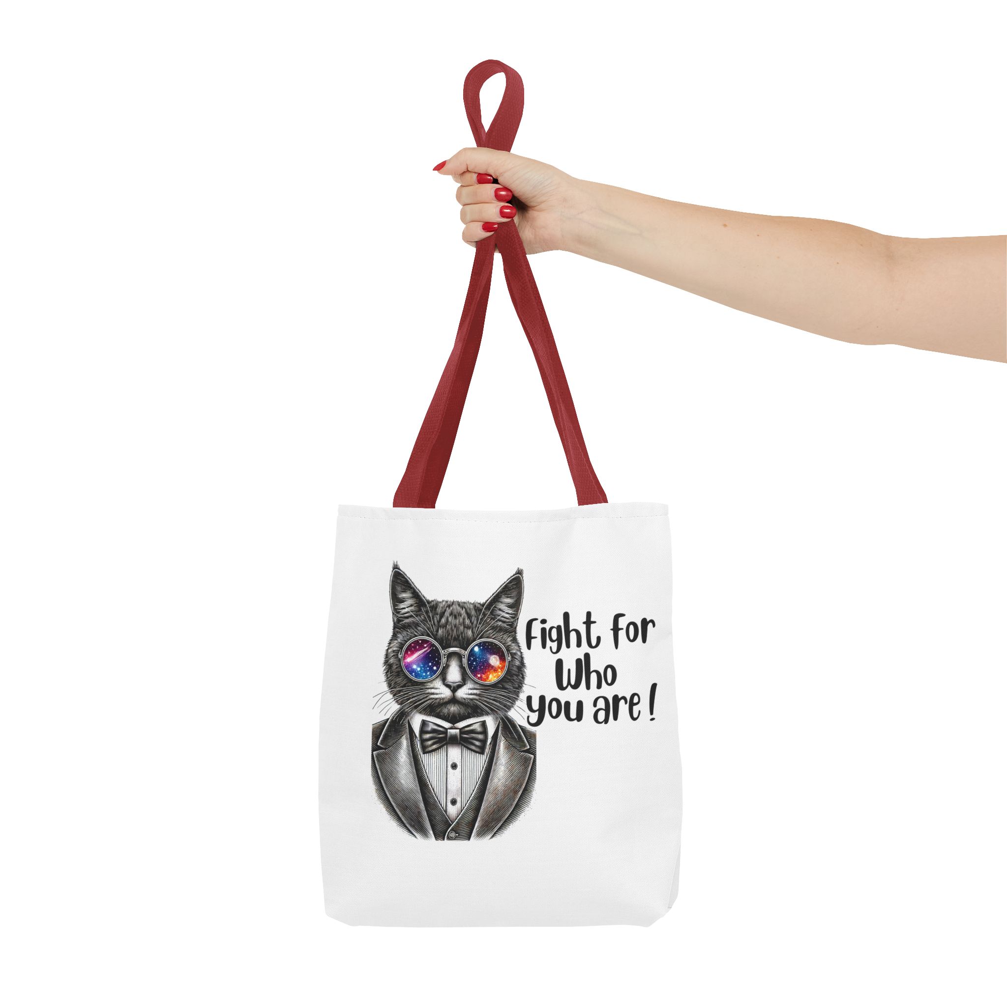 Motivation Tote bag – Cat tote bag – Boho Cat purse motivation print - Image 8