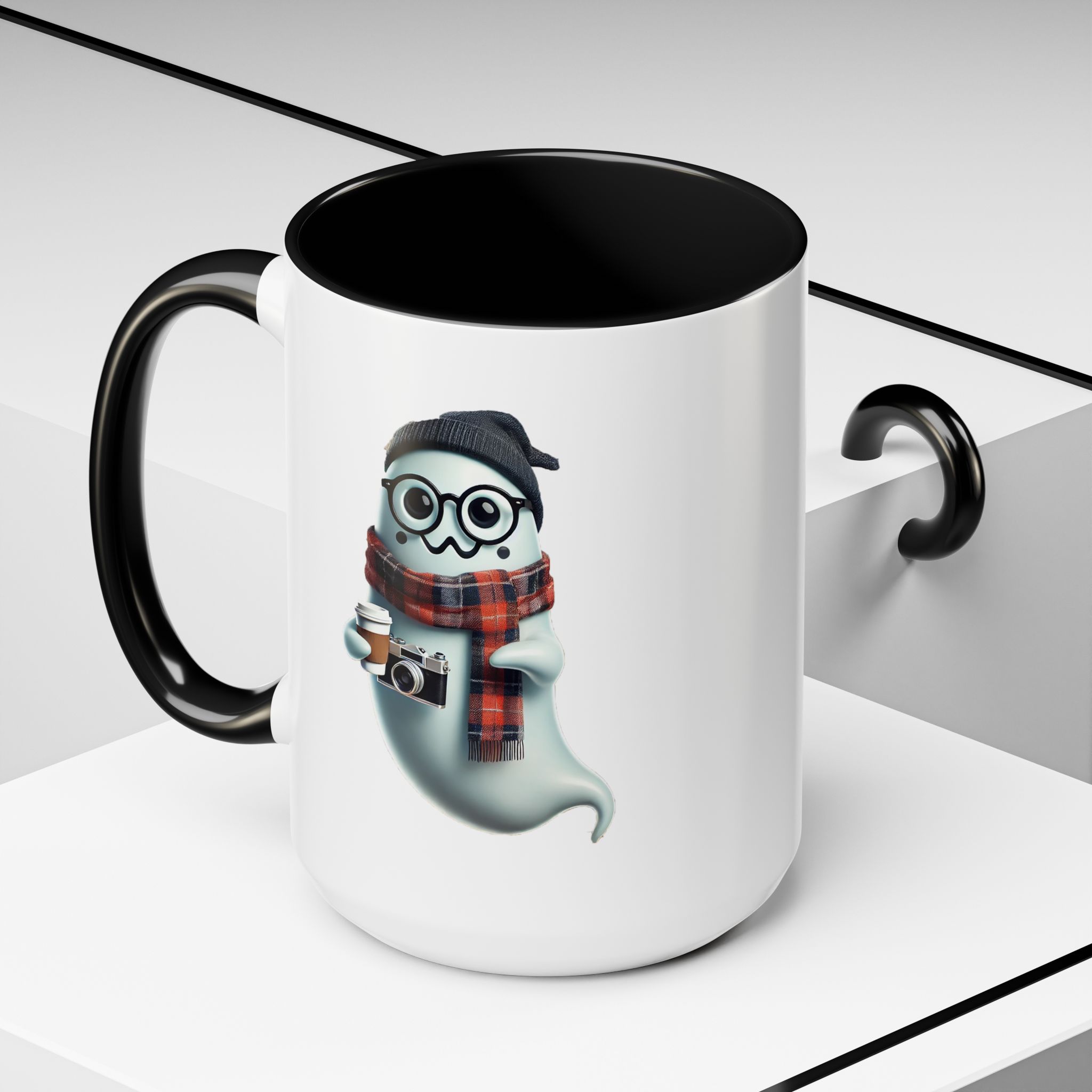 Funny mug boho Ghost coffee cup gift for him Ghost office Mug music lover accessory cool design - Image 20