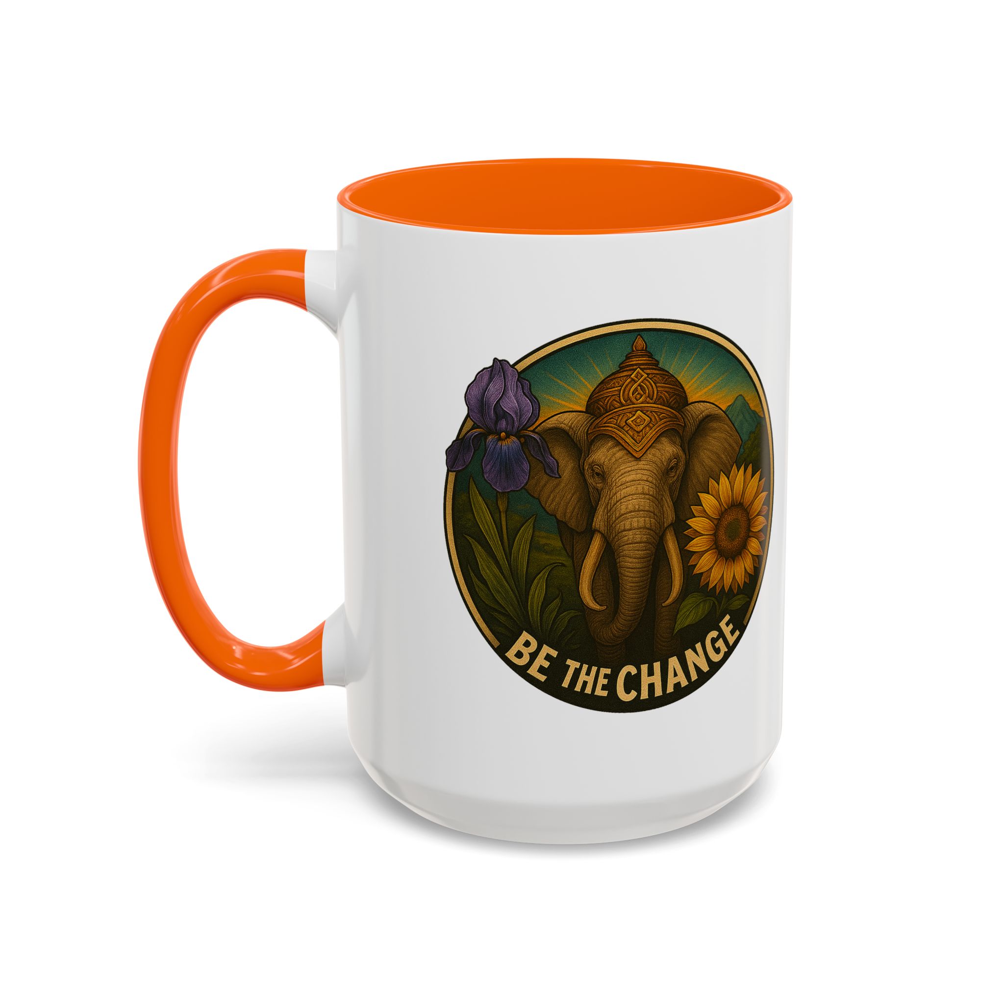 Surrealist coffee mug buddha Fantasy mug Limited Edition Hand Drawn Art by Real Artist - Imagen 54