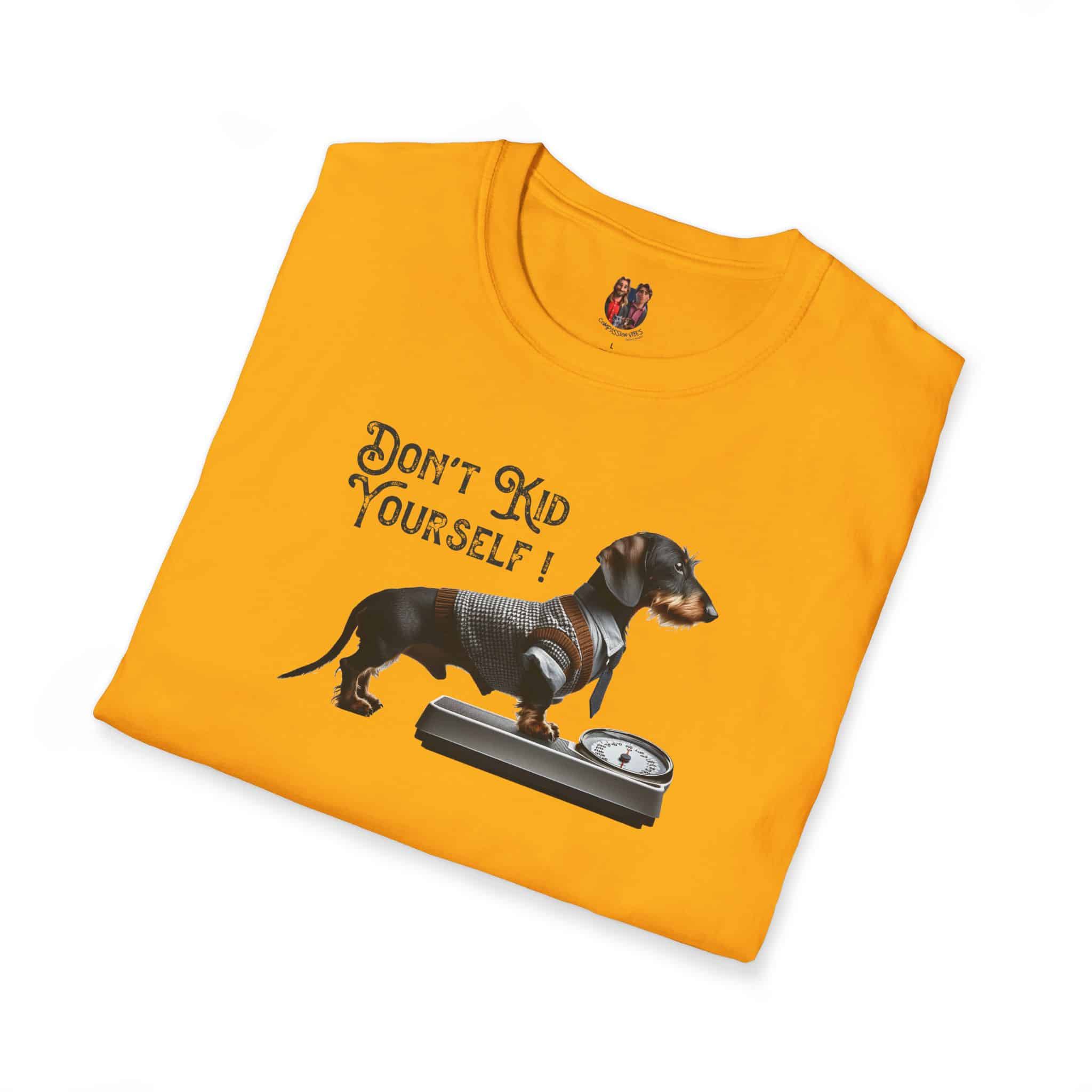 Dachshund Funny tshirt weight loss graphic tee diet clothing gift Dog shirt comfort colors puppy print unique outfit - Image 9