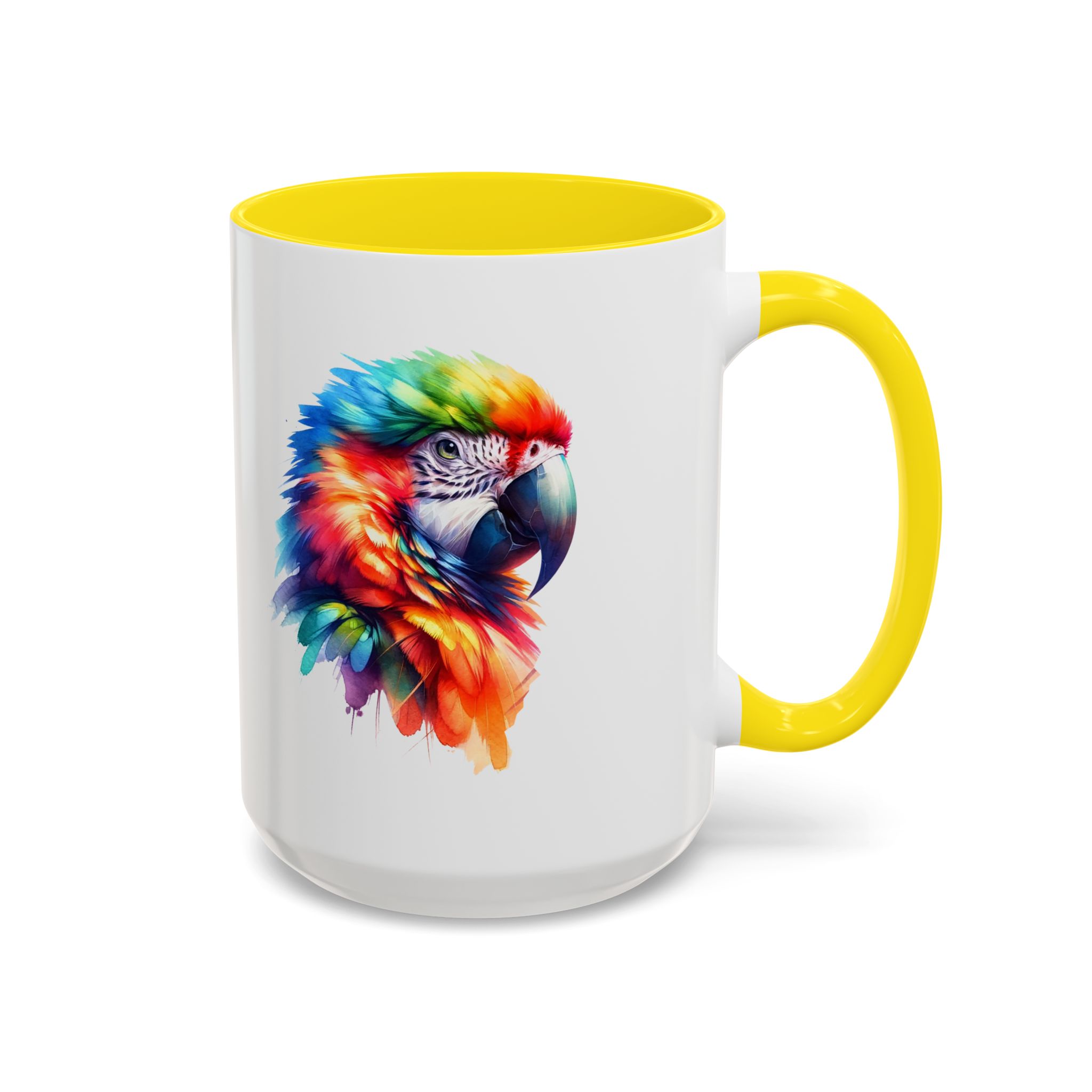 Parrot Mug vivid colors bird lover Cup parrot print cool print nature lover accessory stylish print - Imagen 61