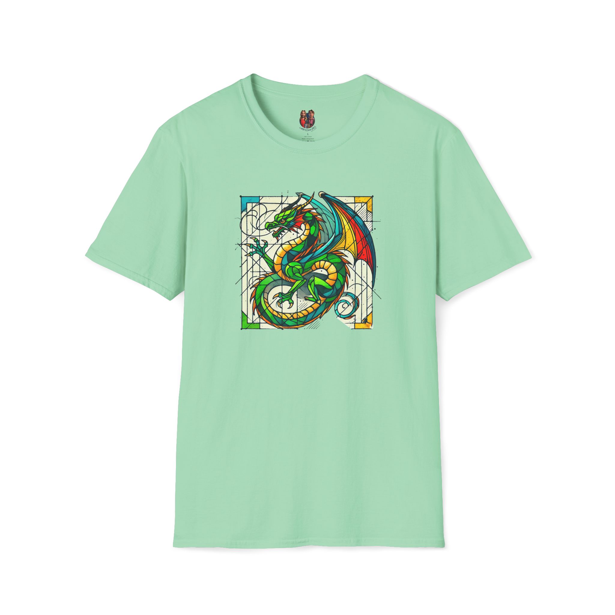 Dragon Fantasy tshirt - Mythical Dragon Graphic - Artistic Creature Tee - Image 16