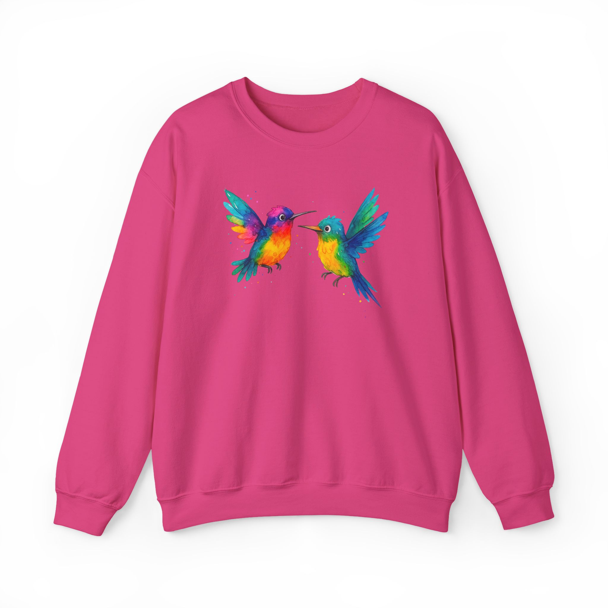 Colibri sweatshirt – Cute Bird sweatshirt – humming Bird sweater nature print - Image 30
