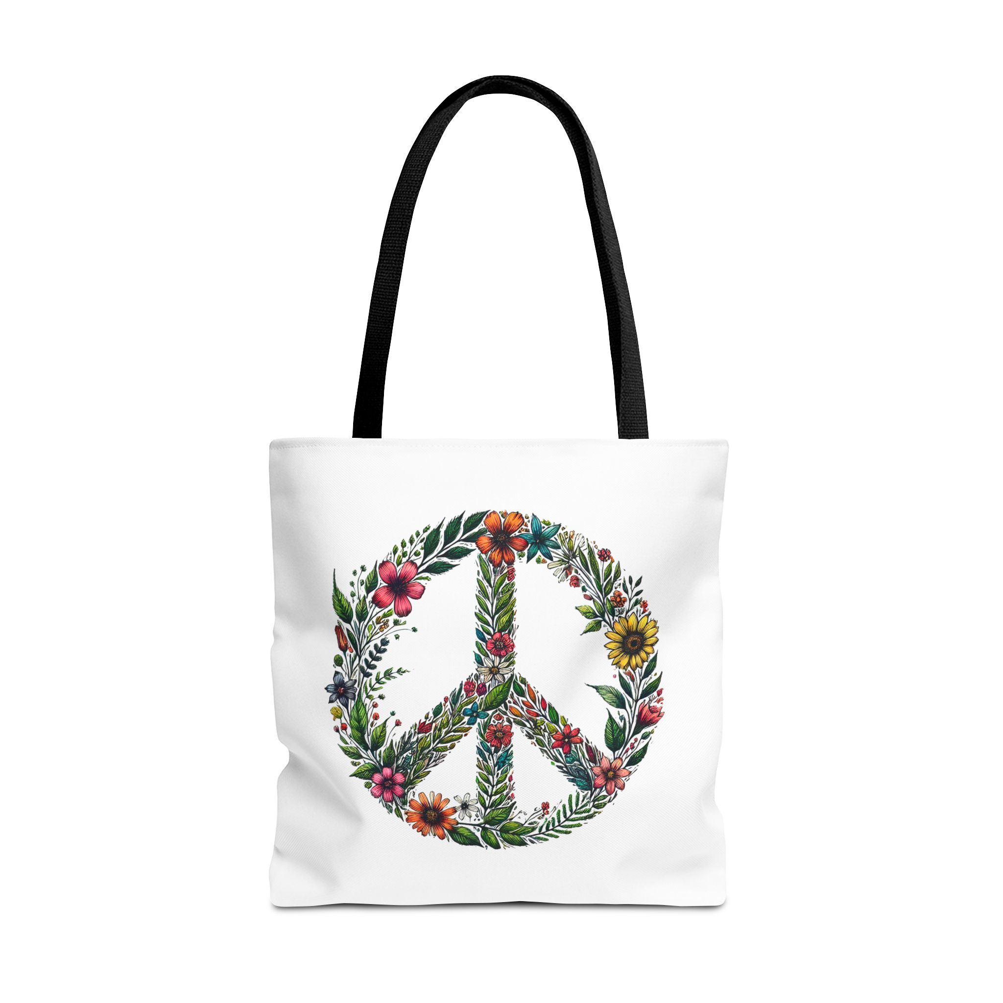 Peace and Love tote bag positive vibes and dreamy vintage look - Image 5