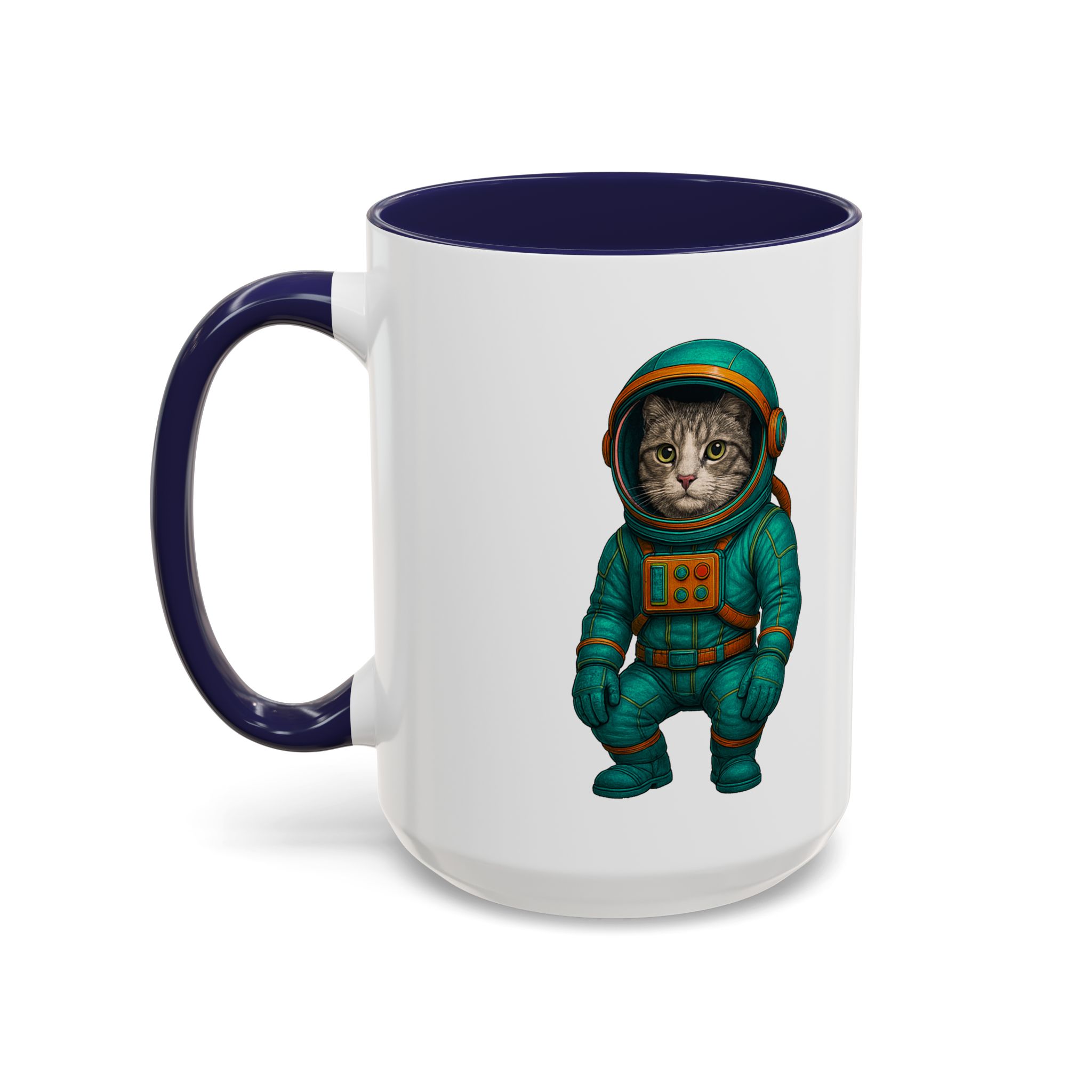 Coffee Mug funny Cat lover boho Mug Cat astronaut tea cup pet unique accessory kitten gift for her - Imagen 26
