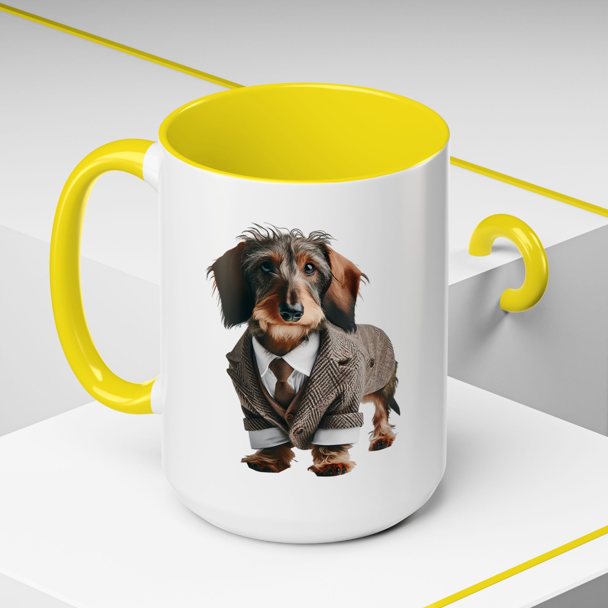 Office mug Dachshund coffee Cup Dog love gift for her unique mug boho tea cup puppy design pet accessory - Image 64