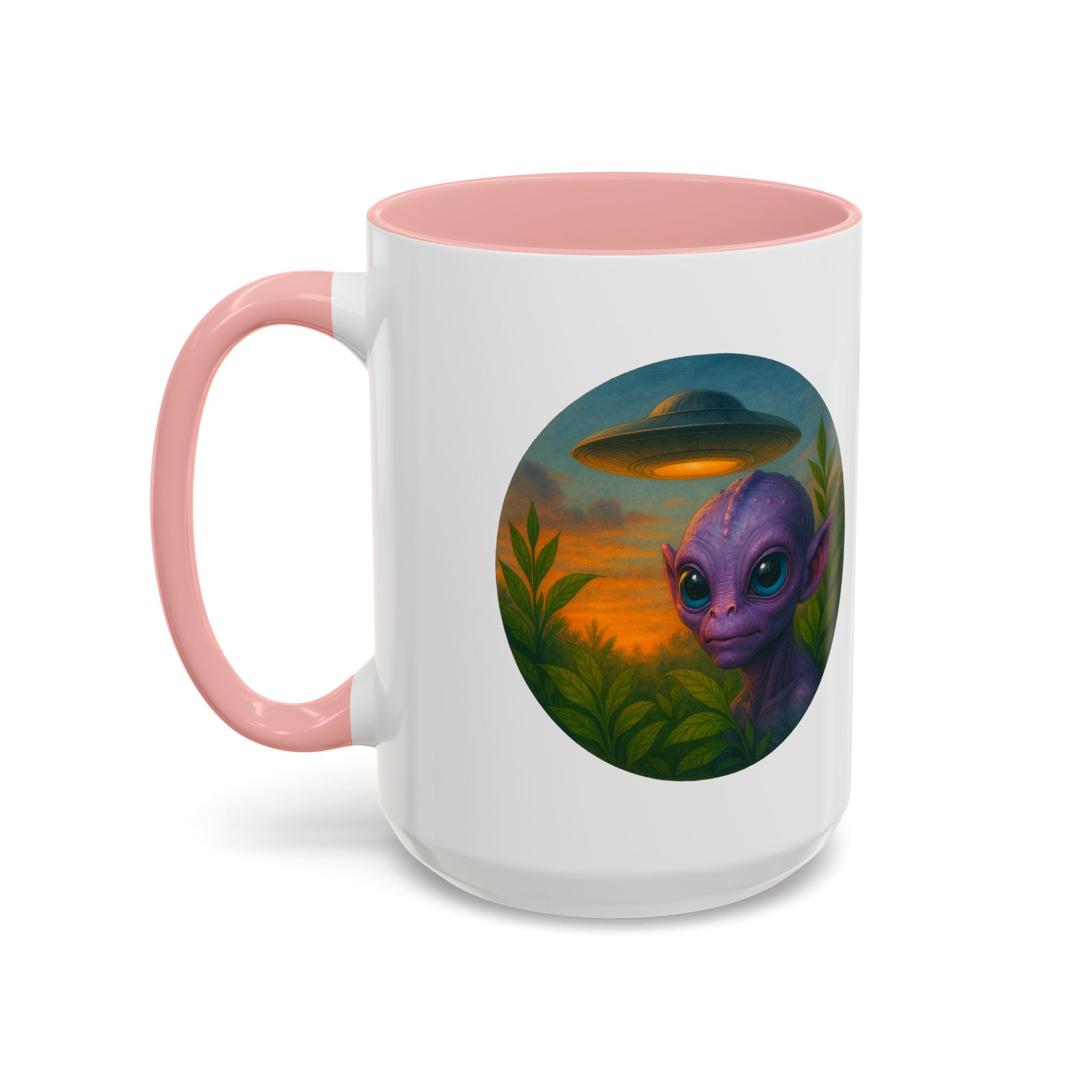 Alien mug and cup extraterrestrial whale fantasy funny vintage graphic oversized womens design - Image 30