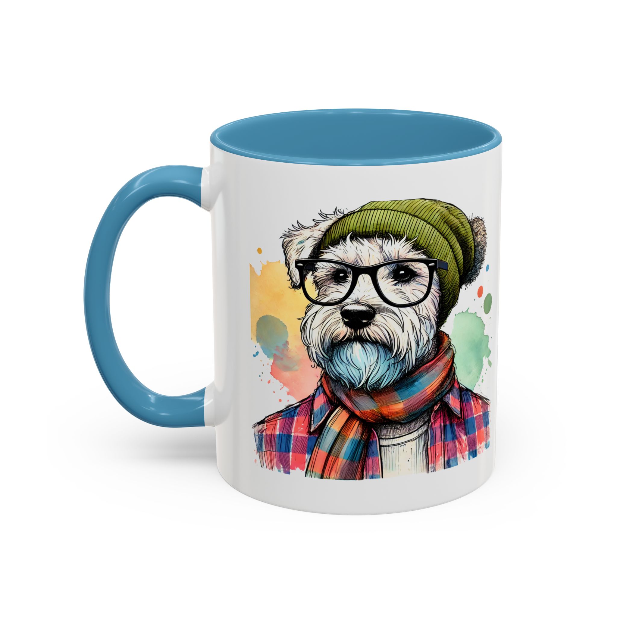 Funny mug dog Boho coffee mug funny gift pet lover hipster accessory lover tea office mug unique design - Image 34