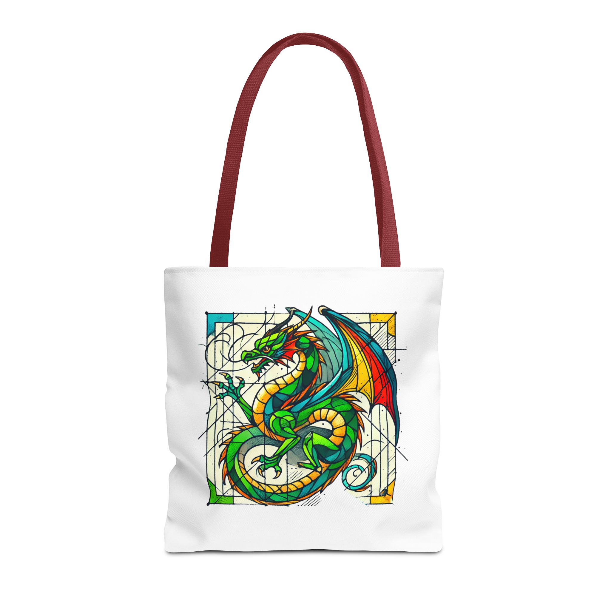 Dragon tote bag powerful look with unique graphic design - Image 9