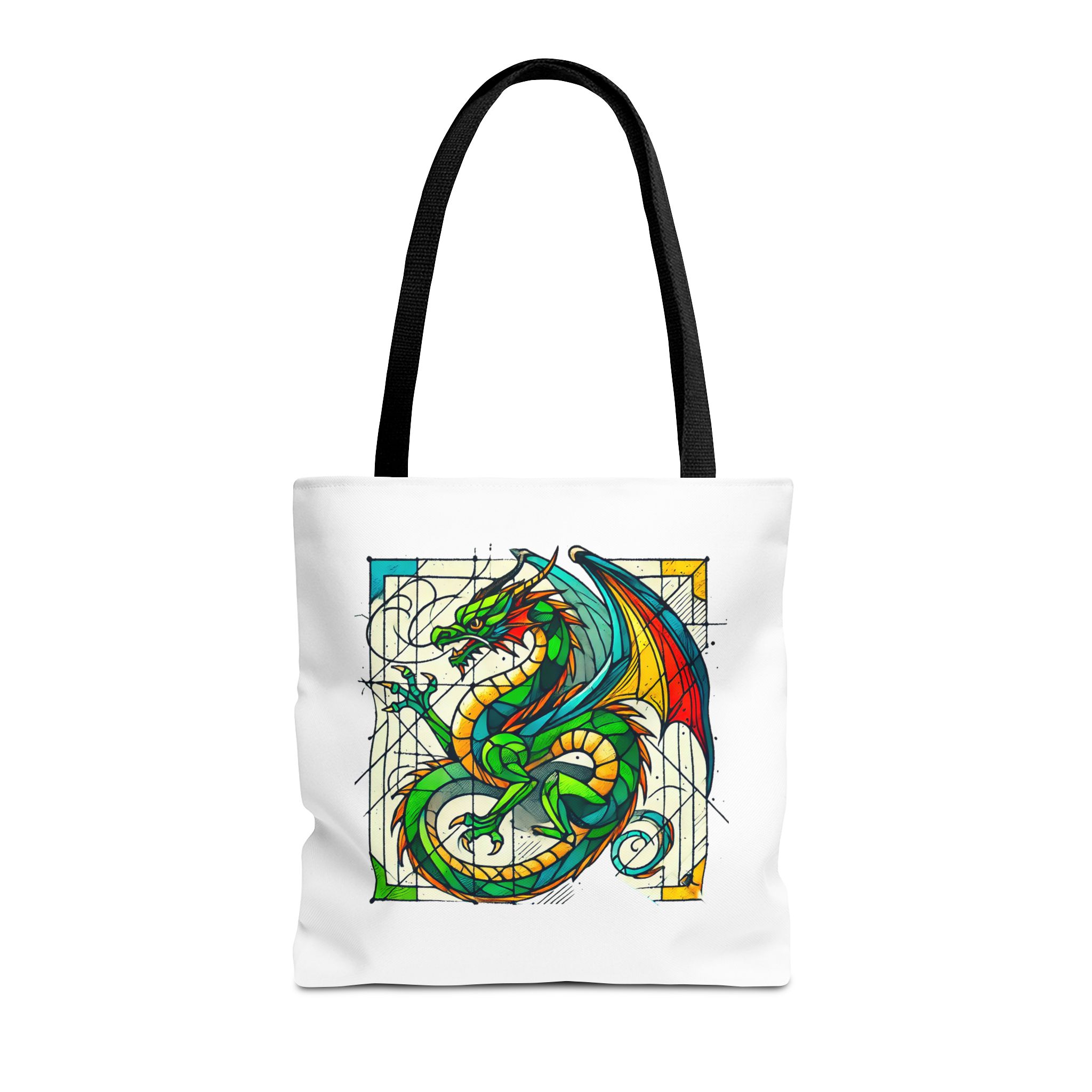 Dragon tote bag powerful look with unique graphic design - Image 3