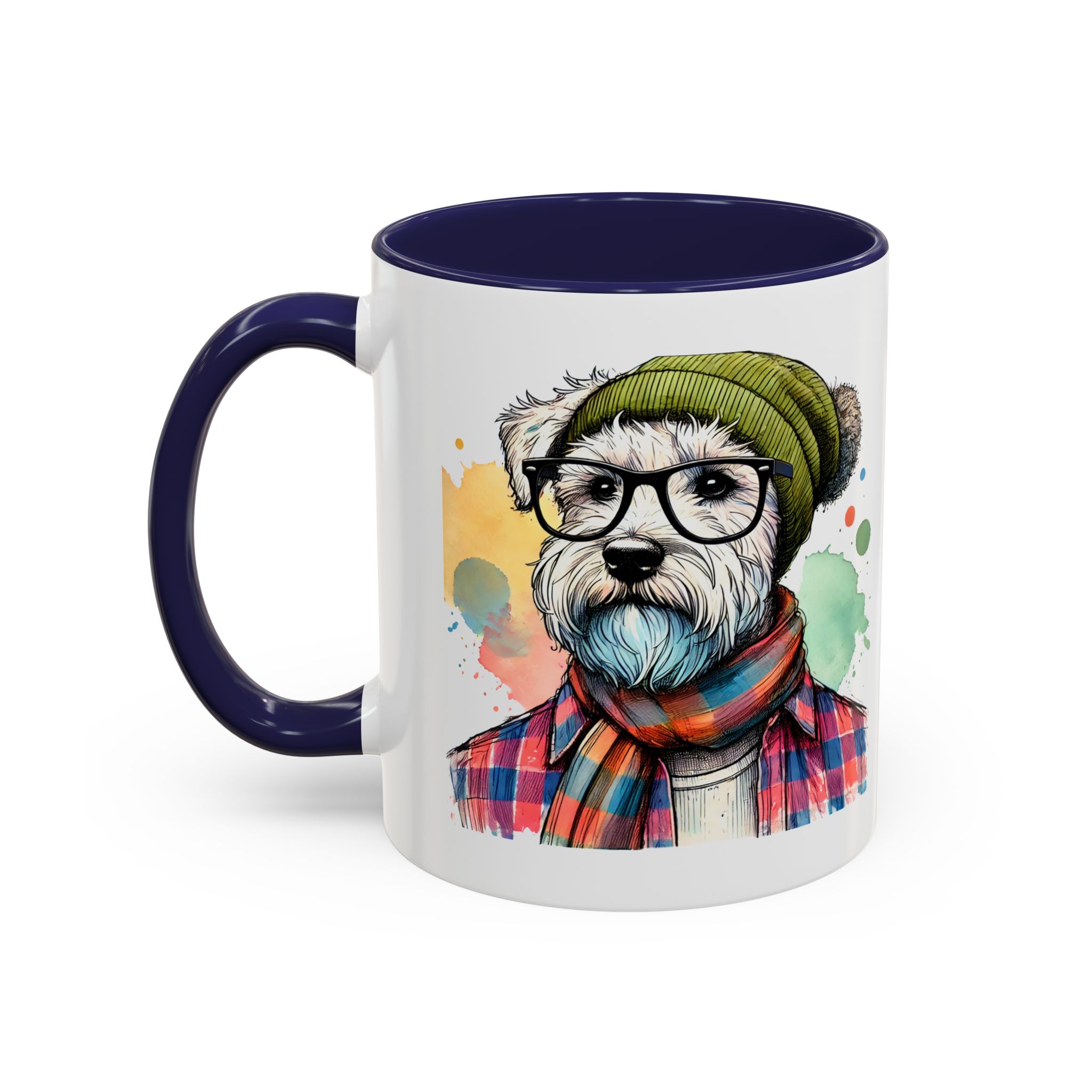 Funny mug dog Boho coffee mug funny gift pet lover hipster accessory lover tea office mug unique design - Image 6
