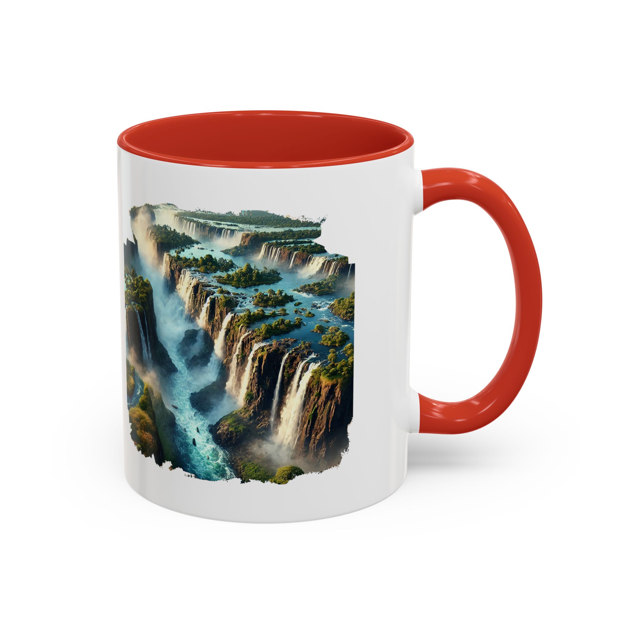 Tea mug Landscape Brazil office mug nature Iguazu & igacu print boho gift coffee accessory unique cup vintage - Image 13