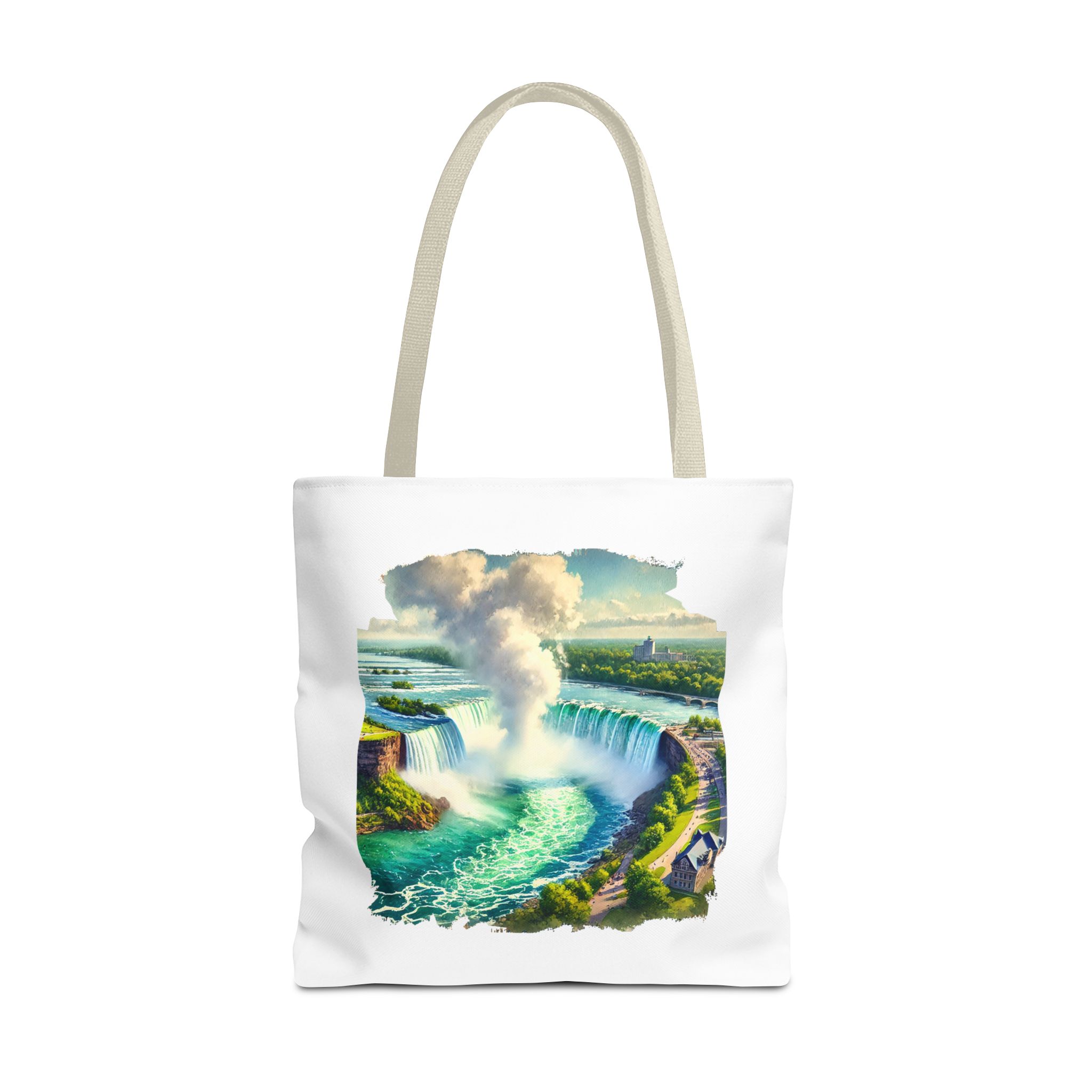 Canvas Tote bag Landscape niagara Bag vintage clothing gift nature purse unique Handbag – Image 23