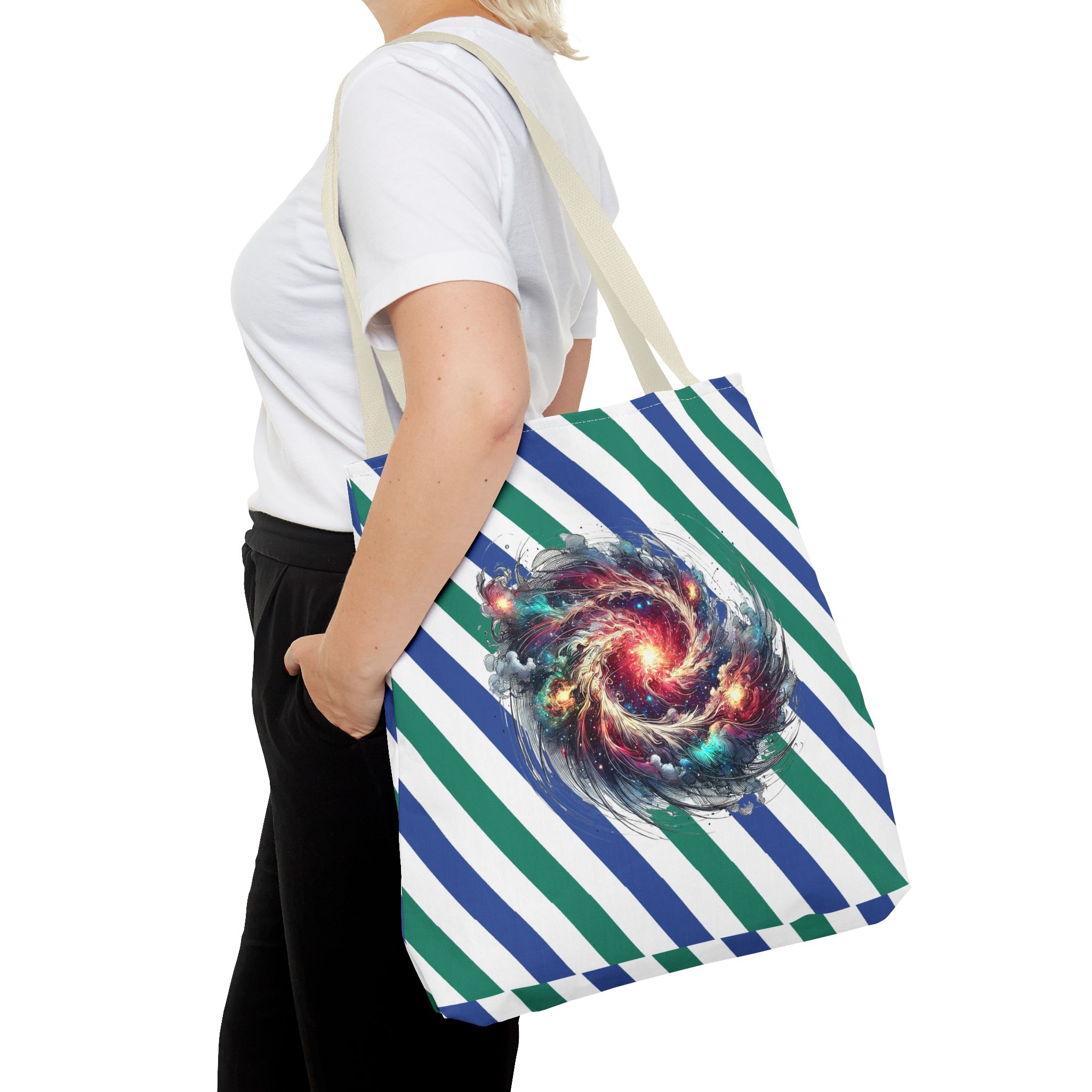 Galaxy tote bag unique space design perfect as a gift - Image 24