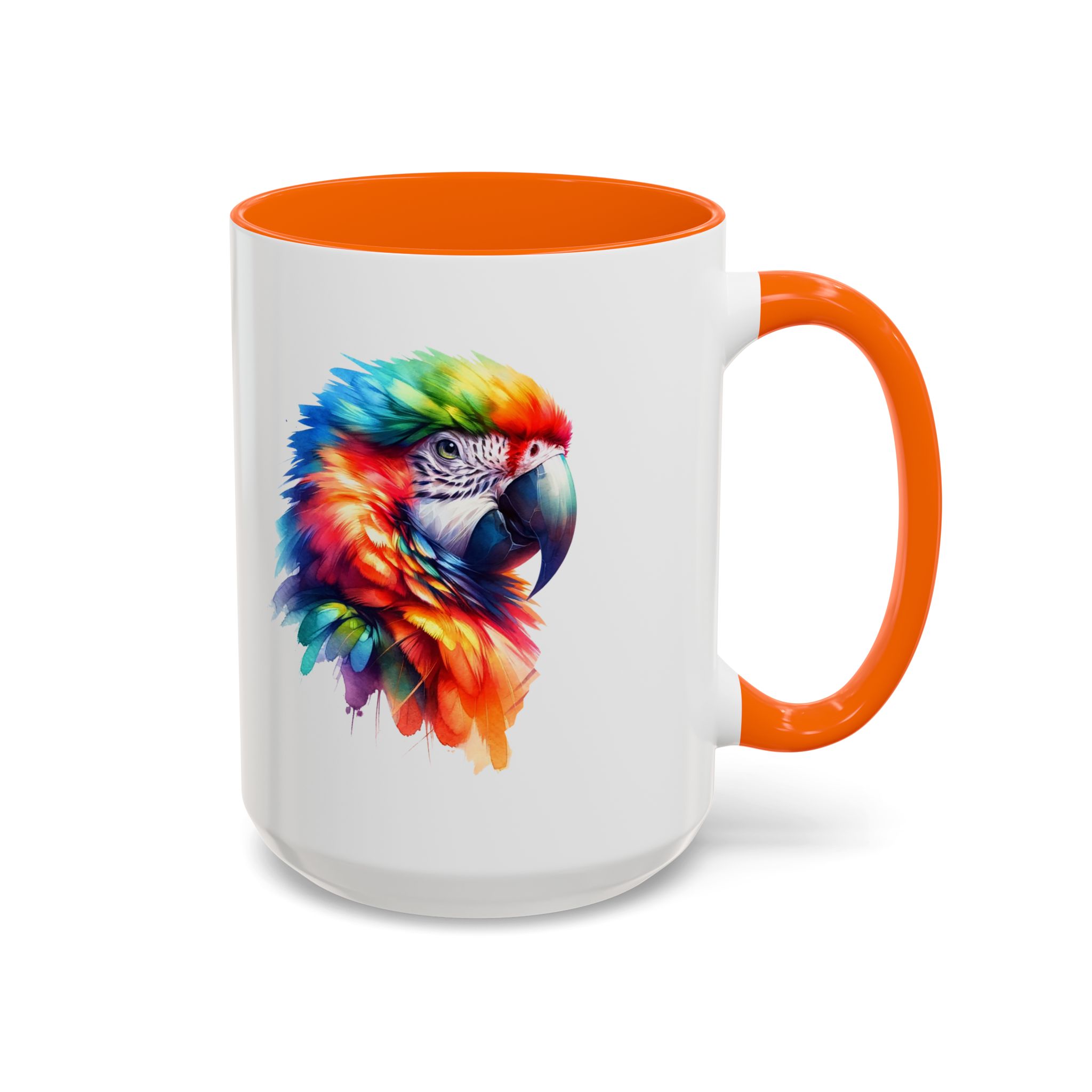 Parrot Mug vivid colors bird lover Cup parrot print cool print nature lover accessory stylish print - Imagen 53