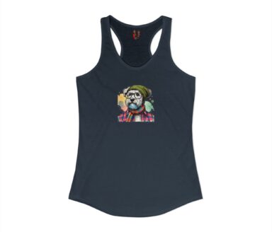 Graphic Tank Top with Colorful Design
