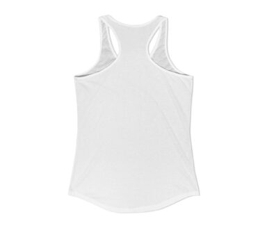 White Women’s Racerback Tank Top